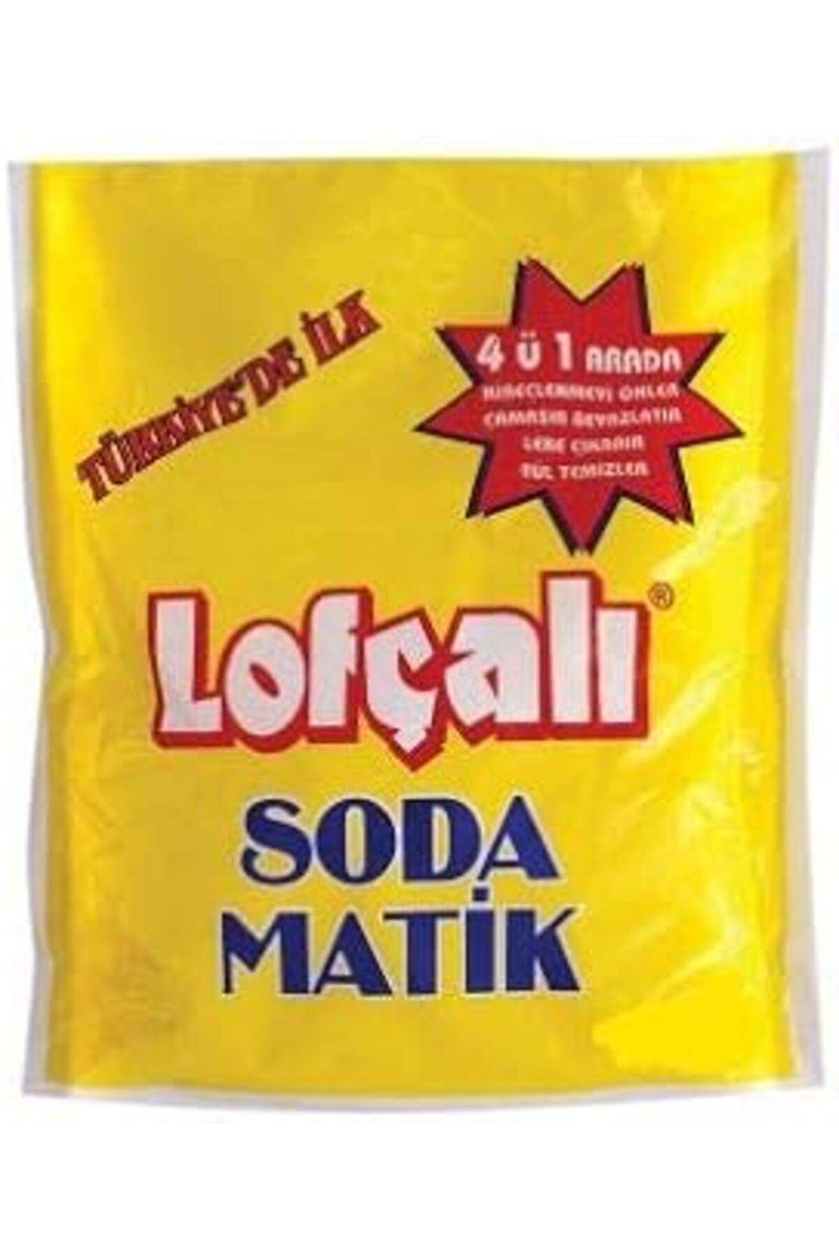 Pazarcan Lofçalı Soda Matik Kireç Önleyici, Beyazlatıcı, Leke Çıkarıcı Çamaşır Sodası (1 X 1000 G)