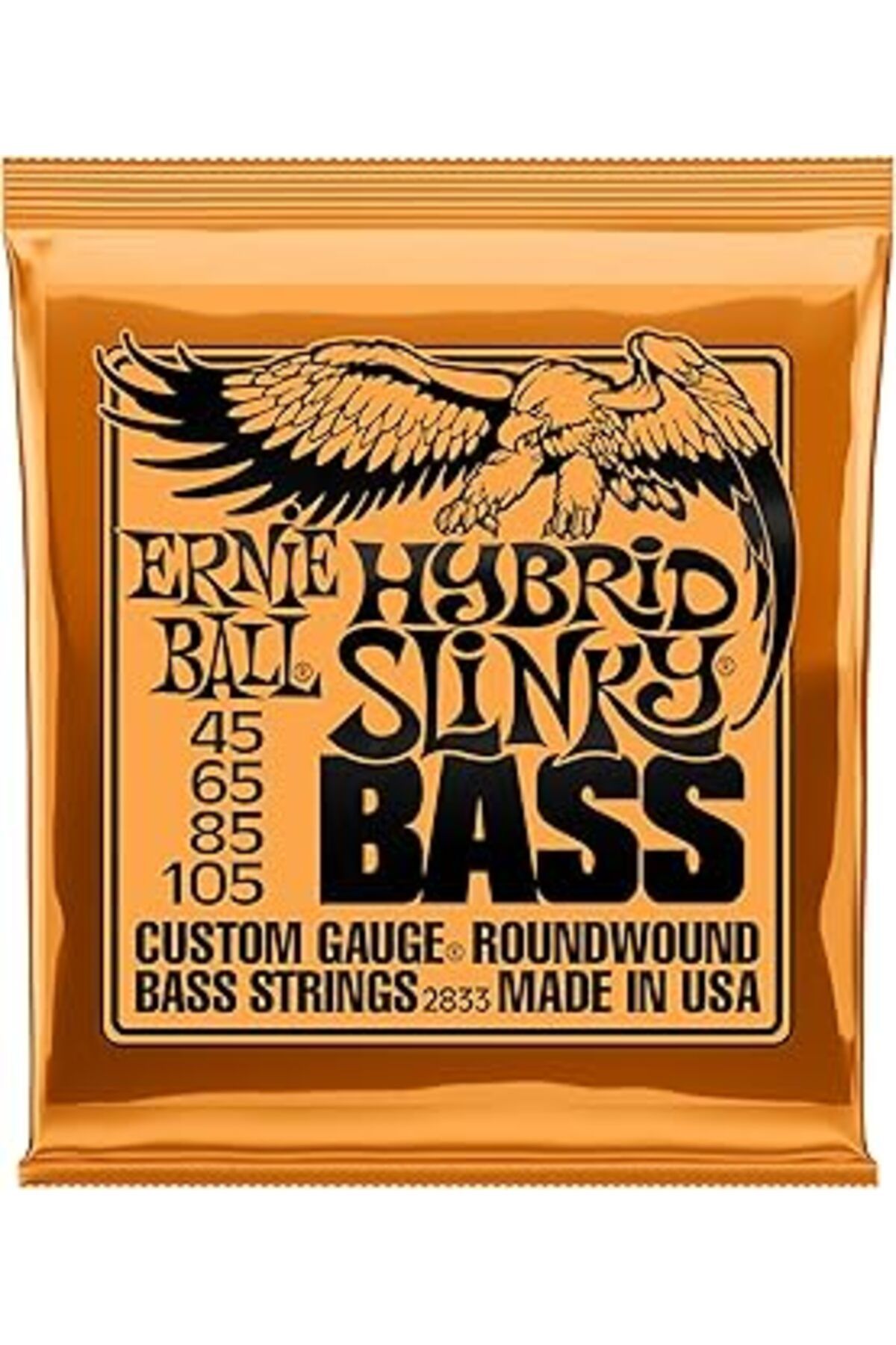 Pazarcan Ernie Ball Hybrid Slinky Nickel Woundlı Elektrik Bas Telleri, Ölçü 45-105