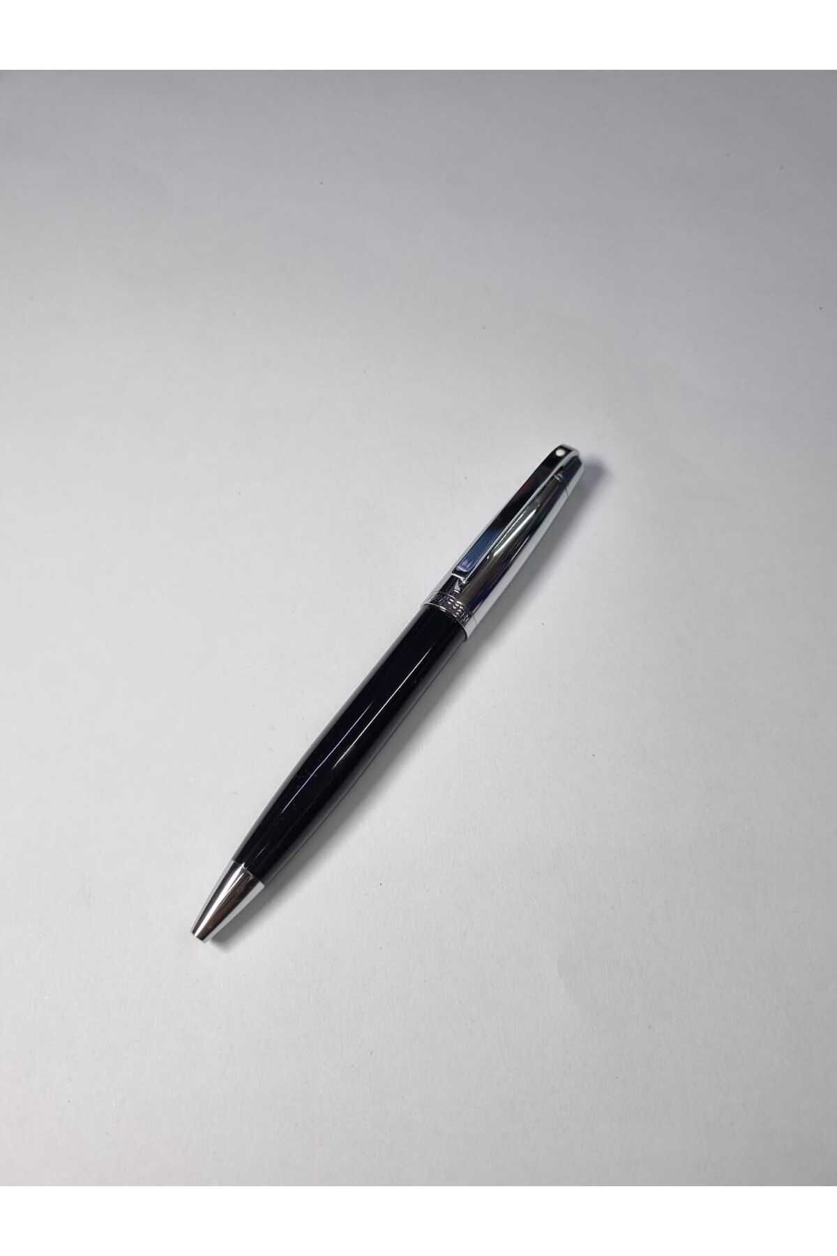 Sheaffer 9331-2 500 Serisi Tükenmez Kalem Krom Parlak Siyah