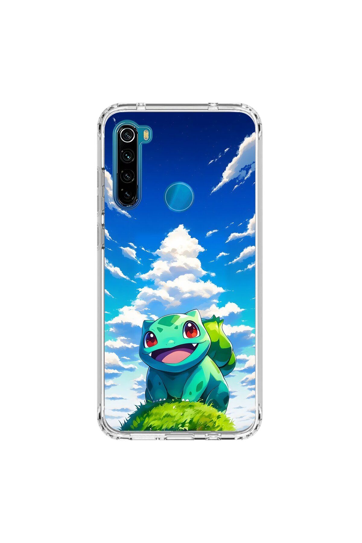 Dali Design Xiaomi Redmi Note 8 Uyumlu Şeffaf Kılıf Pokemon 4 Tasarımlı