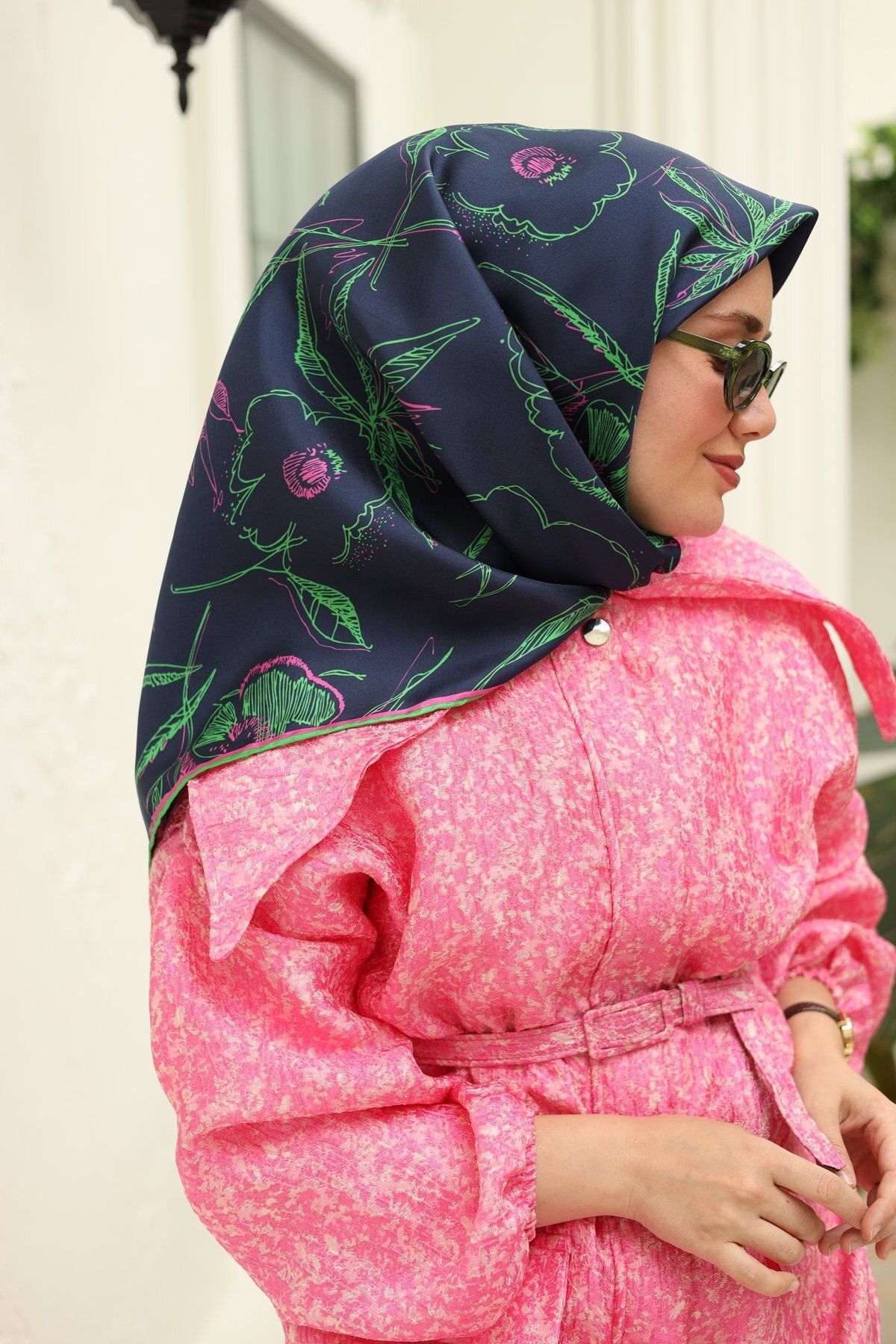 Silk Home-Twill Silk Scarf 11433 - 01 3