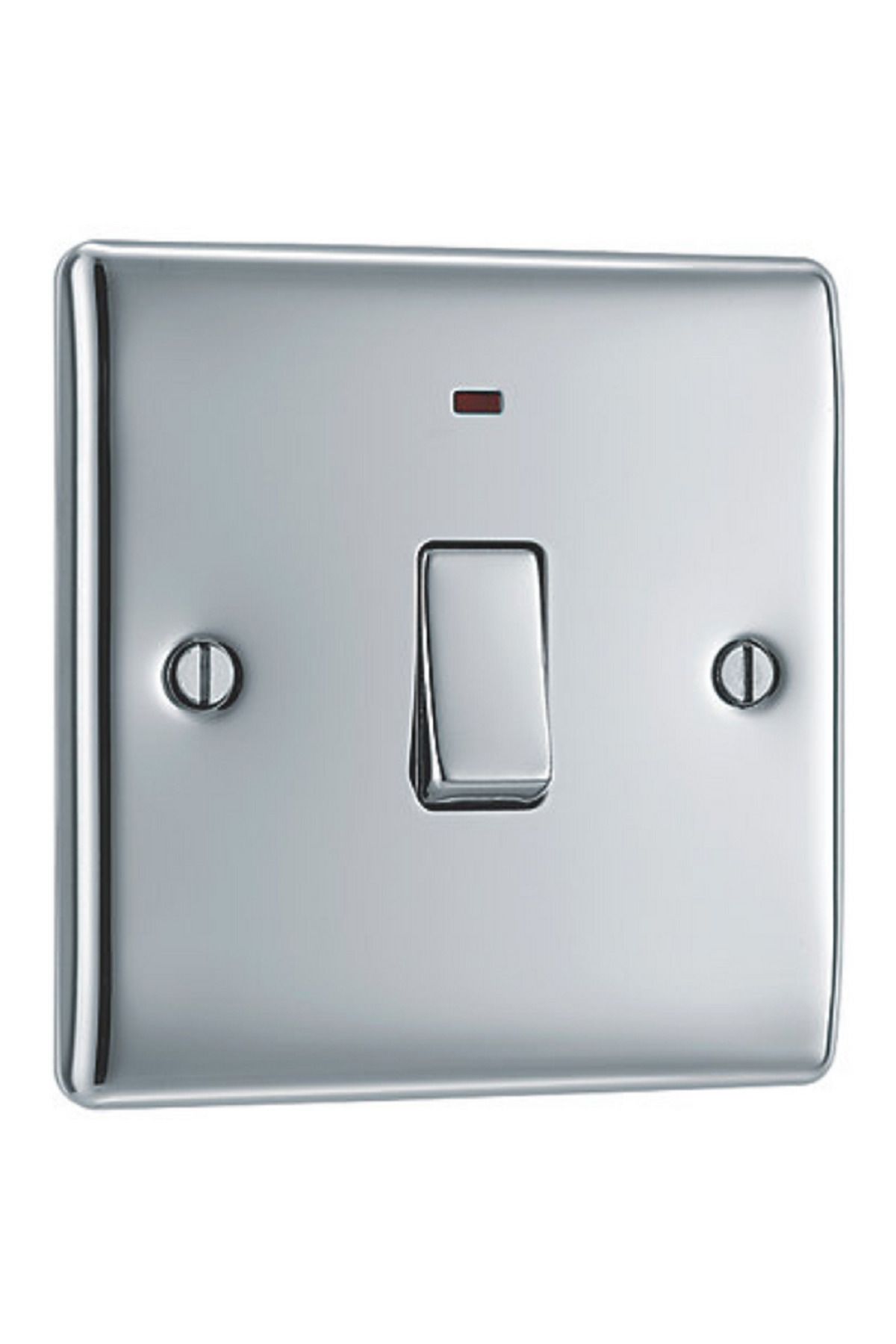 BG British General-20A Double Pole Switch with Power Indicator Polished 1