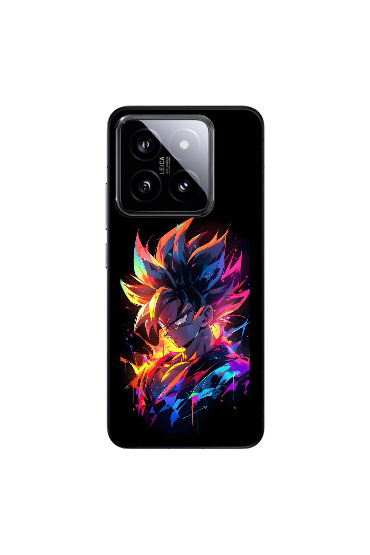 Dali Design Xiaomi Mi 14 Uyumlu Şeffaf Kılıf Dragon Ball-Z 2 Tasarımlı
