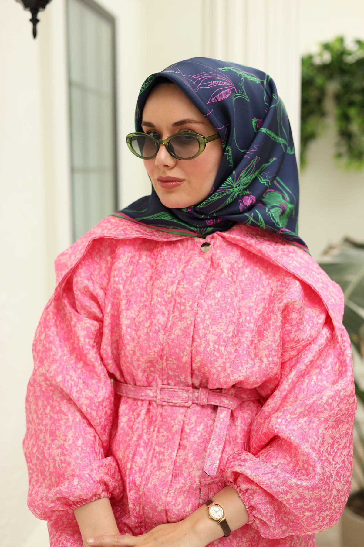 Silk Home-Twill Silk Scarf 11433 - 01 6
