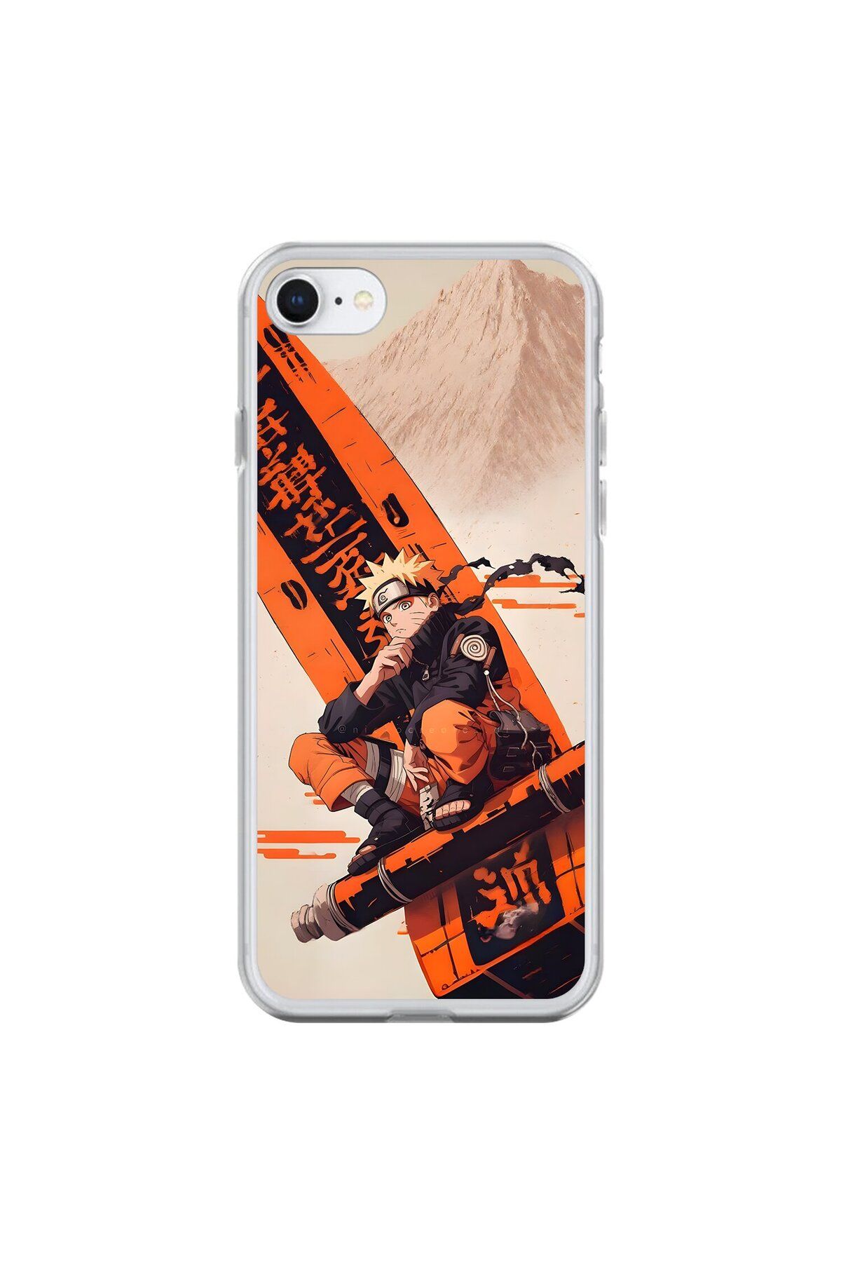 Dali Design iPhone 6 Uyumlu Şeffaf Kılıf Naruto Tasarımlı