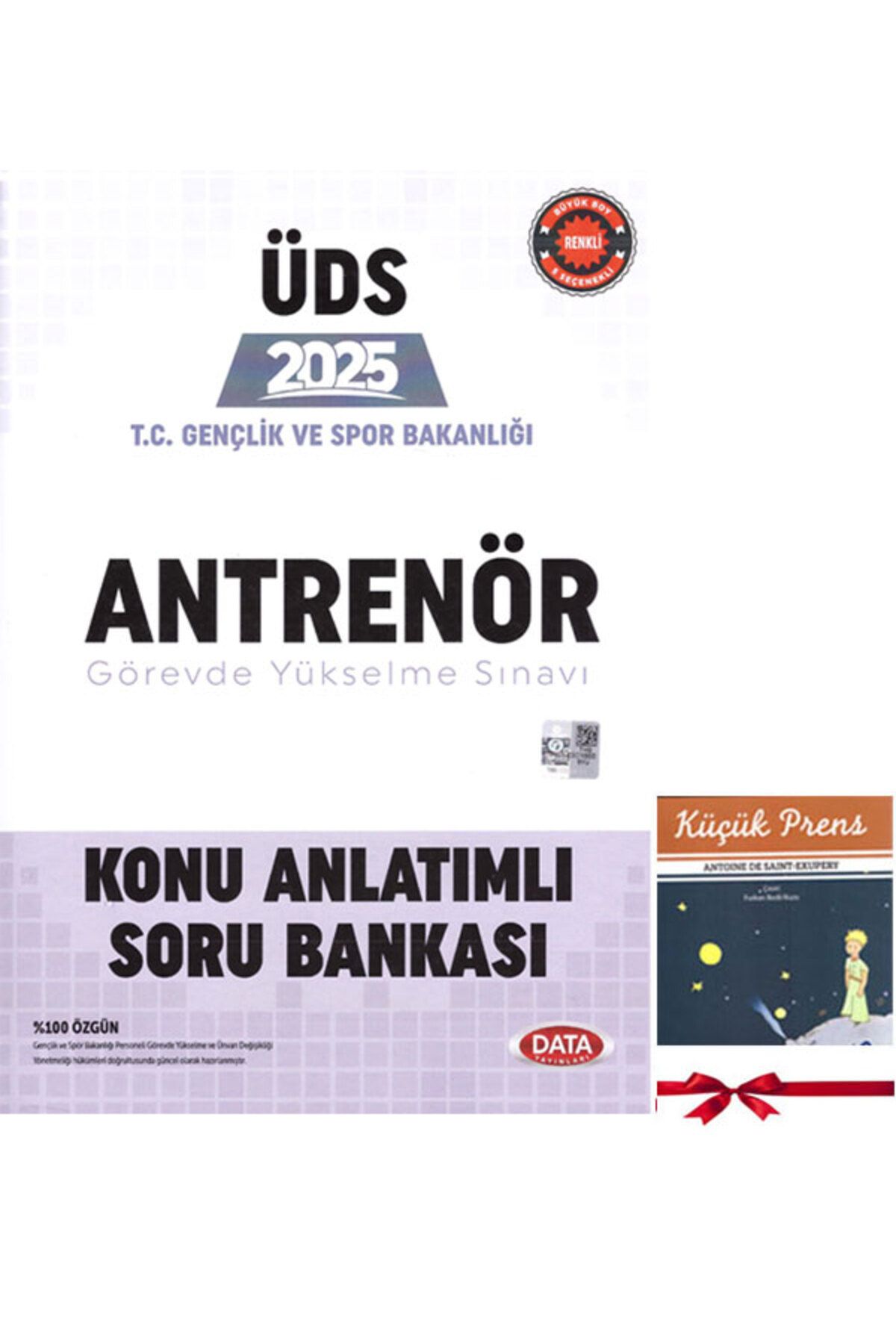 Data Yayınları 2025 ÜDS Gençlik ve Spor Bakanlığı ANTRENÖR Görevde Yükselme Sınavı Hazırlık Kitabı