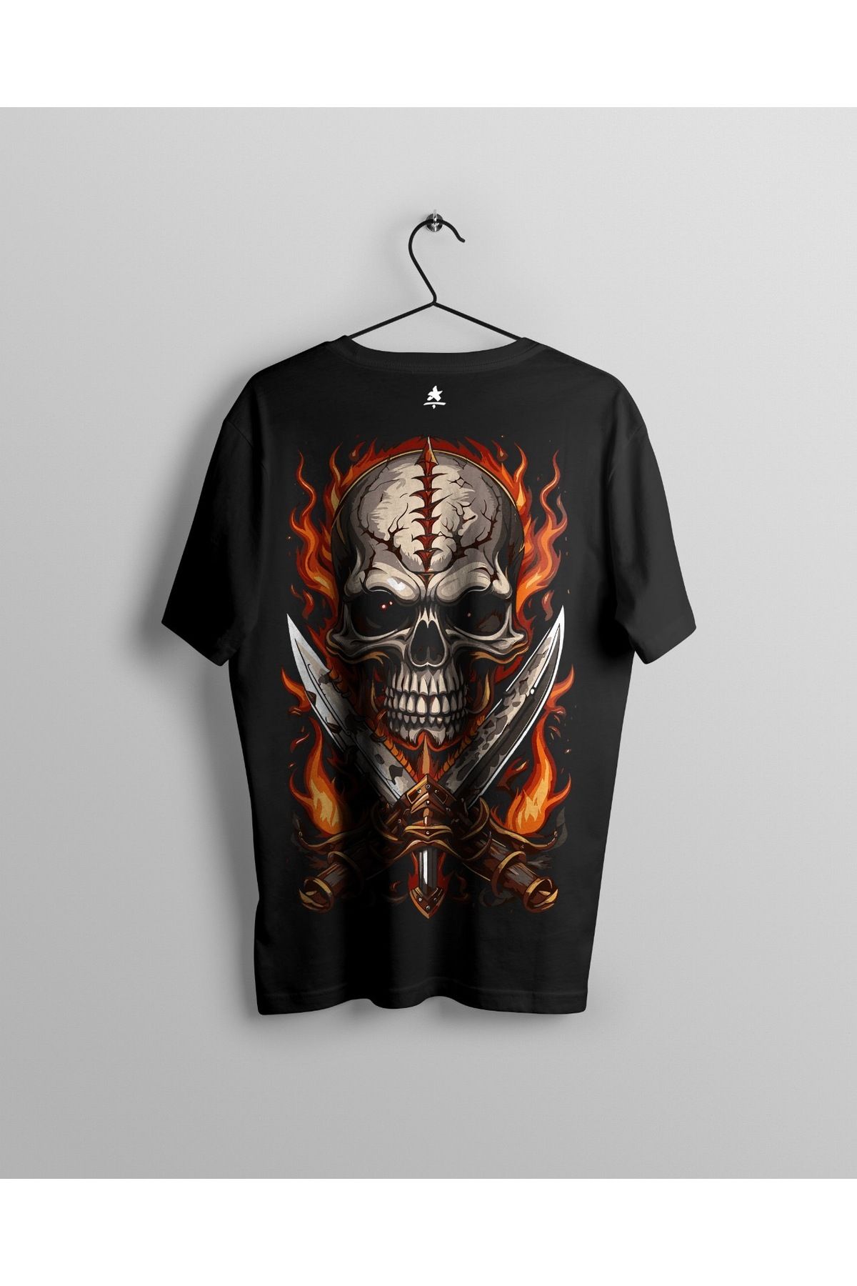 Ct Erkek Oversize Baskılı T-Shirt - Executioner