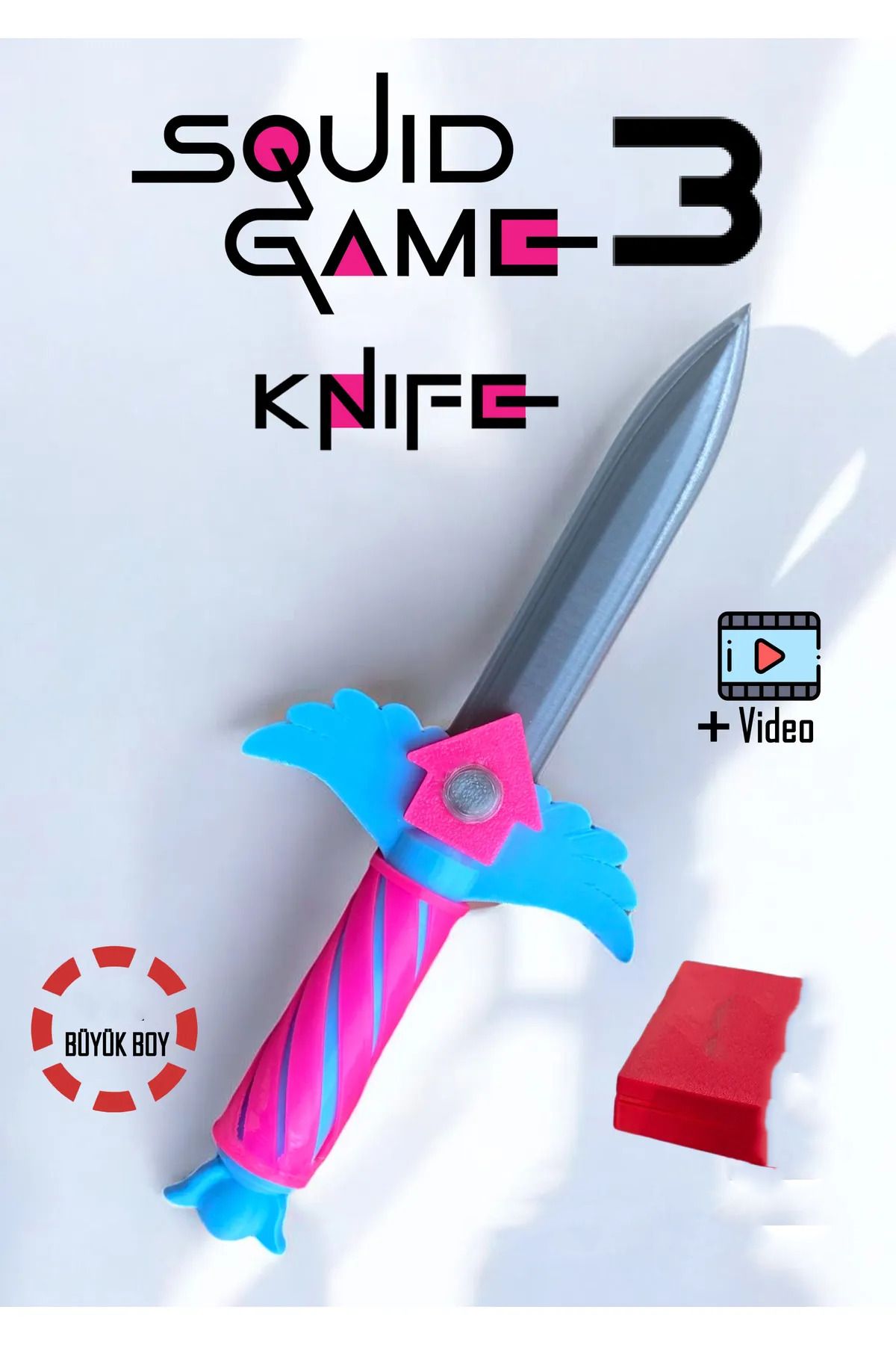 Noldor Squid Game 3 Bıçak Figürü - Squid Game 3 Bıçak Figür Seti