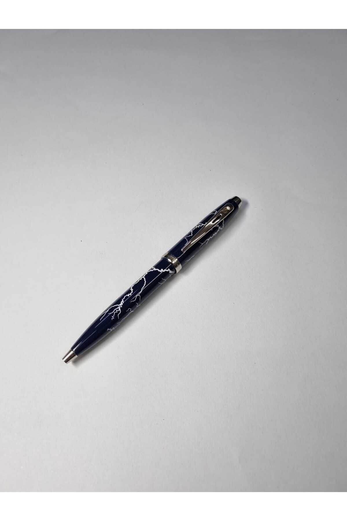 Sheaffer 9280-2 100 Serisi Tükenmez Kalem Desenli Lacivert