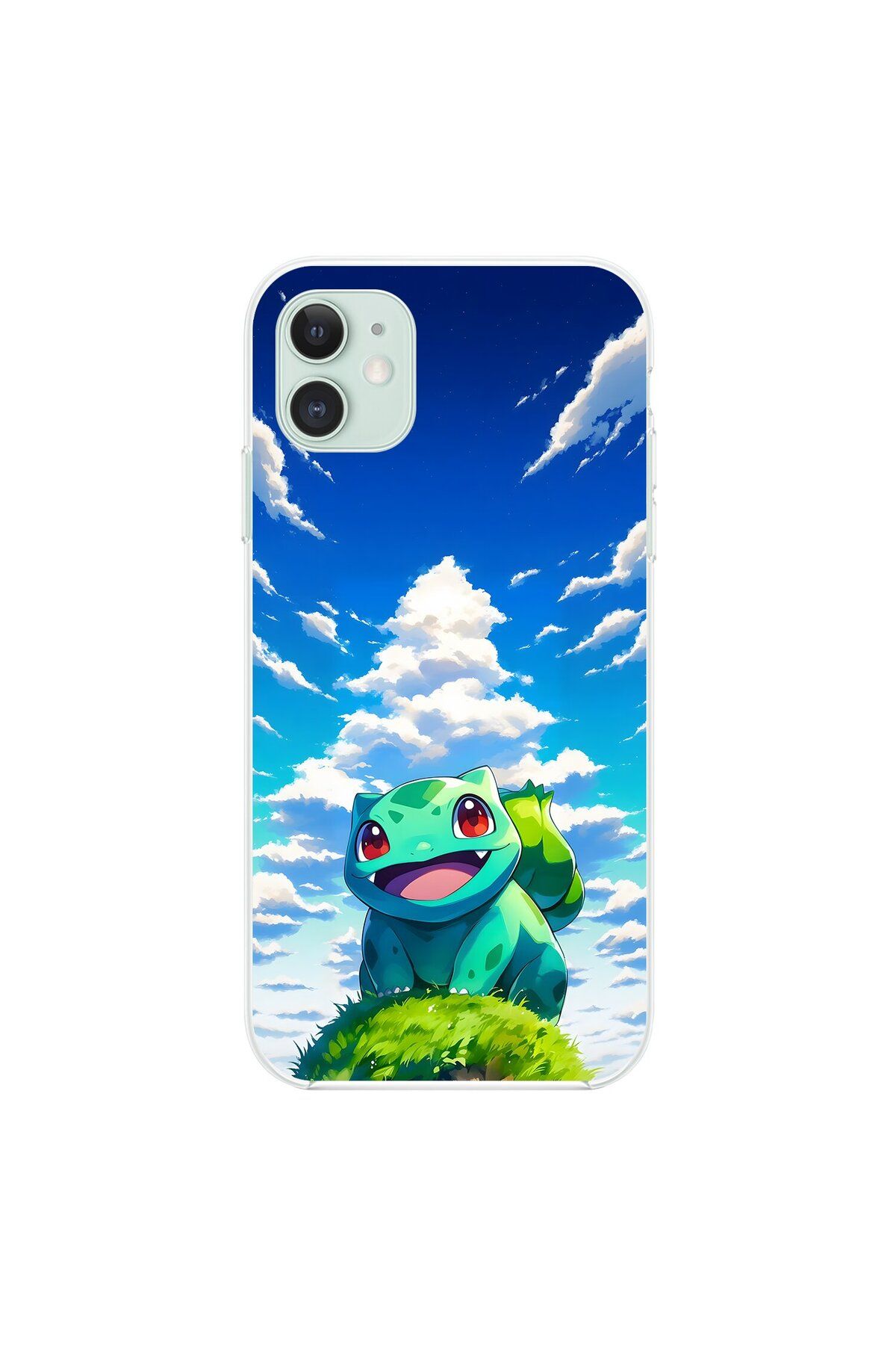 Dali Design iPhone 11 Uyumlu Şeffaf Kılıf Pokemon 4 Tasarımlı