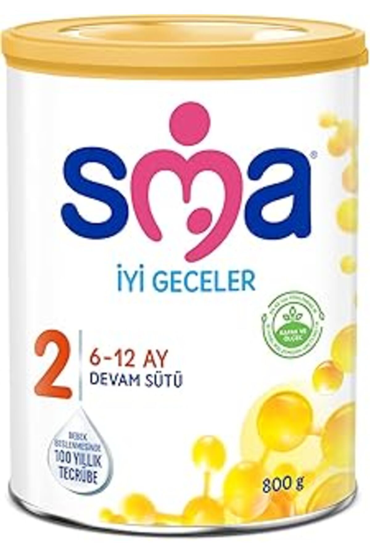 Qedii Sma İyi Geceler 2 Devam Sütü (6-12 Ay, 800 G)