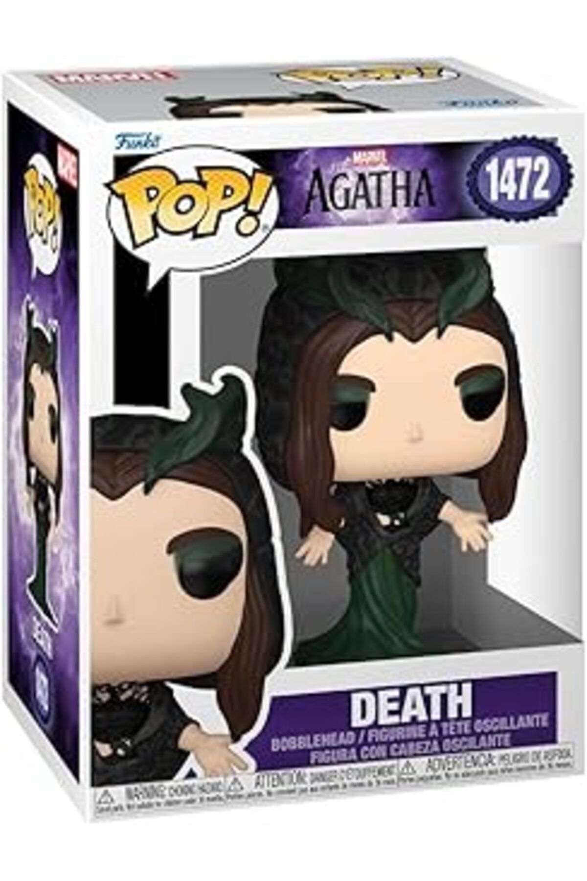 Qedii Funko Pop Marvel: Death - Agatha Coven Of Chaos - Koleksiyonluk Vinil Figür - Hediye Fikri - Resmi