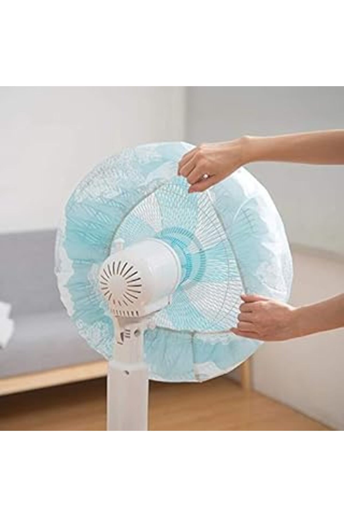 TBSProjects Agubugu Baby Agu-106 Parmak Koruyucu Fan Güvenlik Filesi, Beyaz