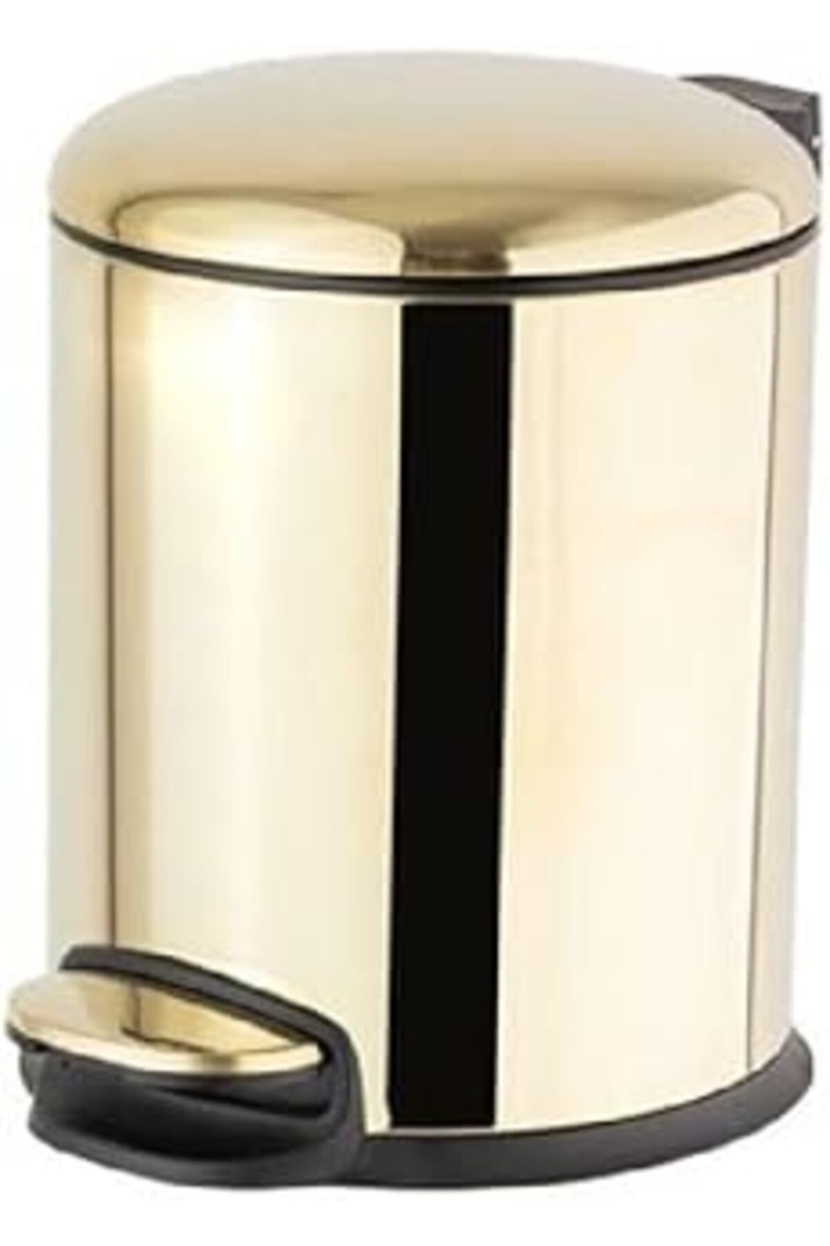 Pazarcan System Pedallı Gold Çöp Kovası 5 Lt / 310X230X205 Mm