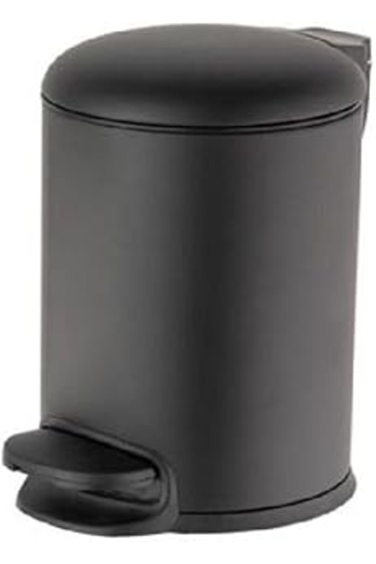 Pazarcan System Pedallı Siyah Çöp Kovası 3 Lt / 265X203X203 Mm