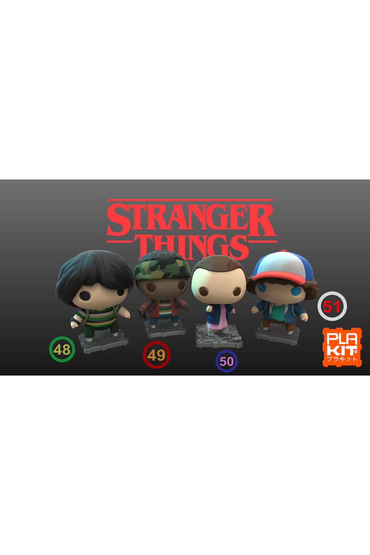 Vision Craft Stranger Things Sezon Bir Set