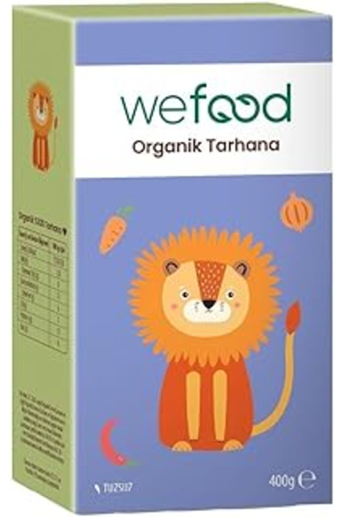 Qedii Wefood Kids Organik Bebek Tarhanası 400 Gr 8683347030552