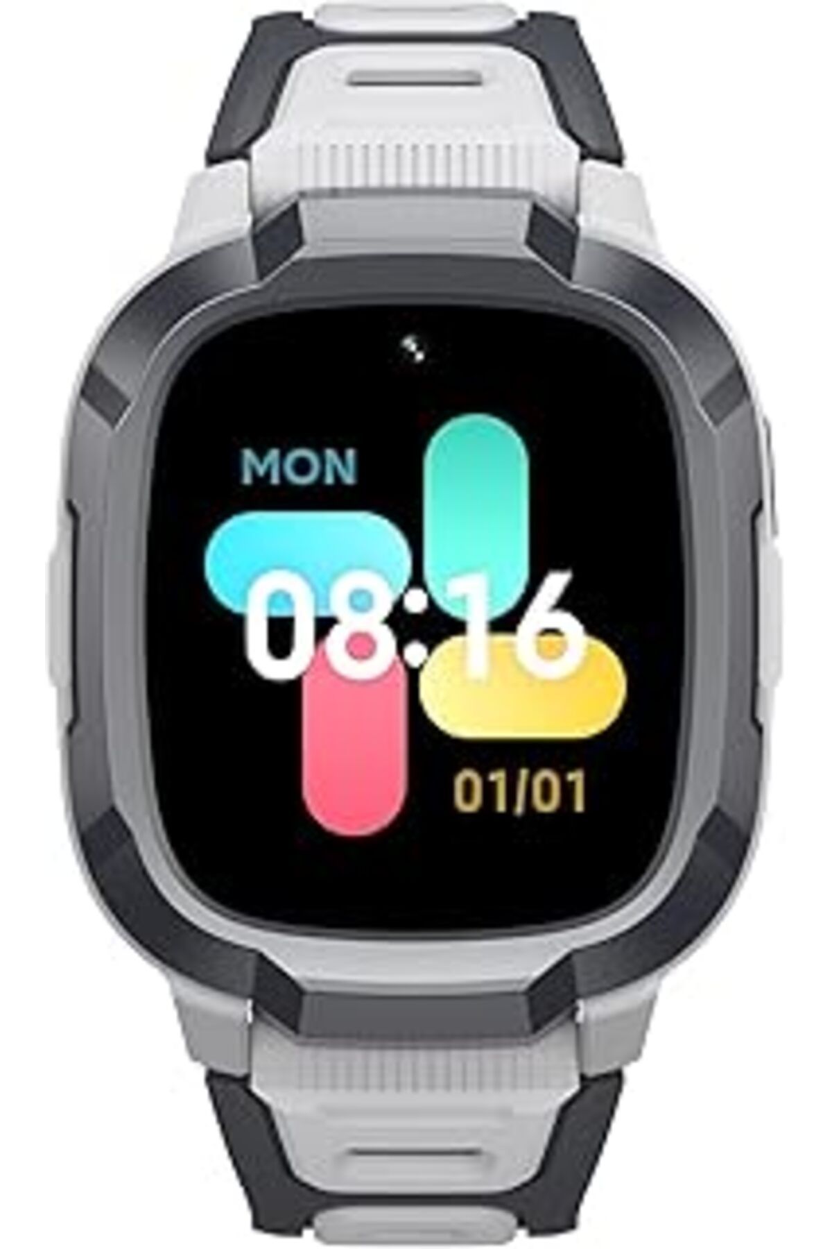 NETWORK ART Mibro P6 Gps Destekli 4g Akıllı Çocuk Saati Gri