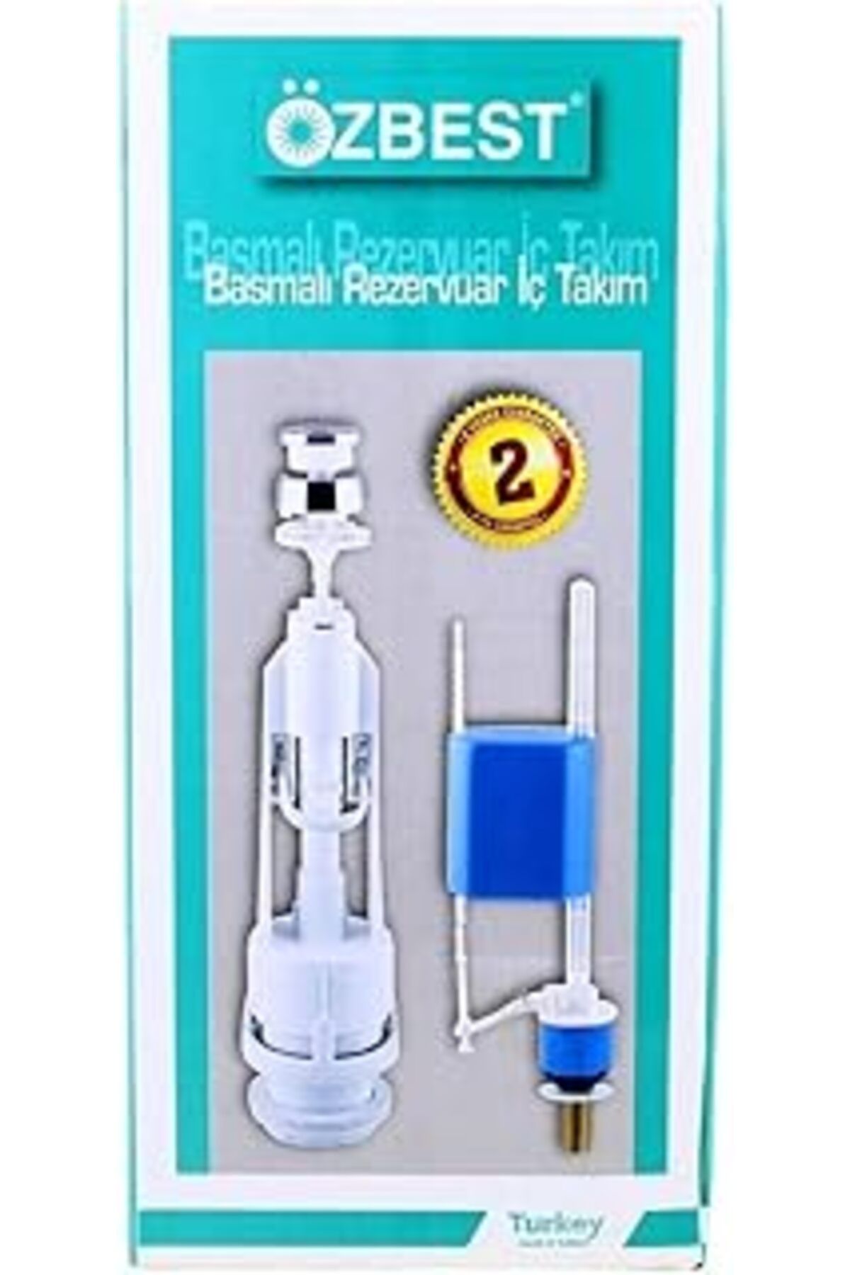 TBSProjects Özbest Su Tasarruflu Basmalı Klozet Rezervuar İç Takımı - Uyumlu Ve Dayanıklı