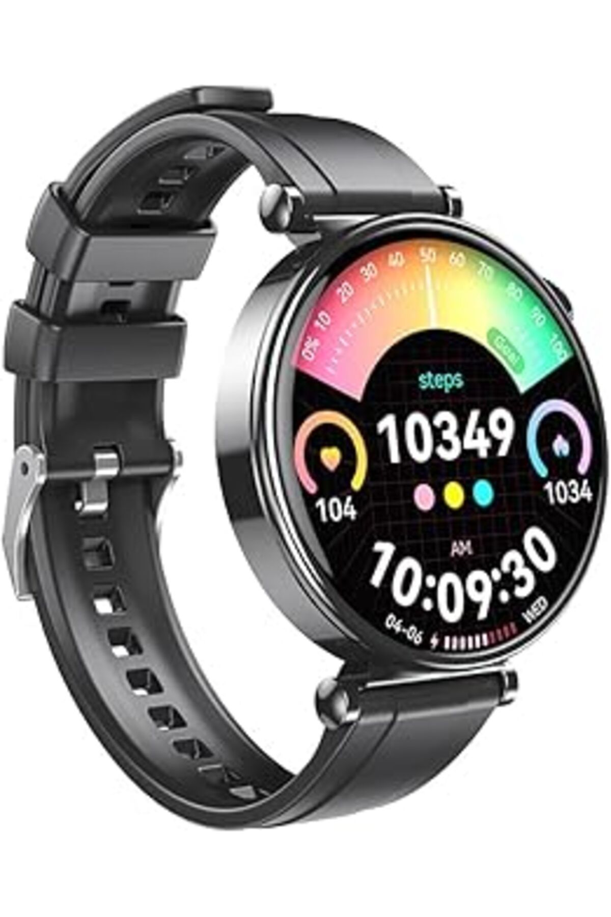 NETWORK ART Xo Gt4 Mini Akıllı Saat, 1.3 Inç Ekran, Ip68 Su Dayanıklı, Bluetooth 5.3, Kalp Atış Ölçer, Telefonl