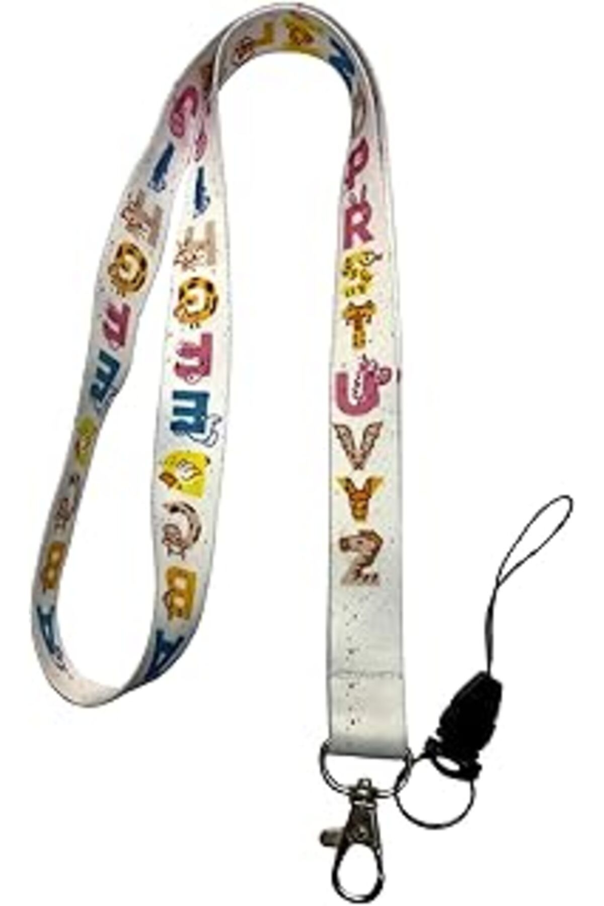 TBSProjects Stormistoretr Alfabe Öğretmen Boyun Ipi Ve Telefon Askısı Lanyard