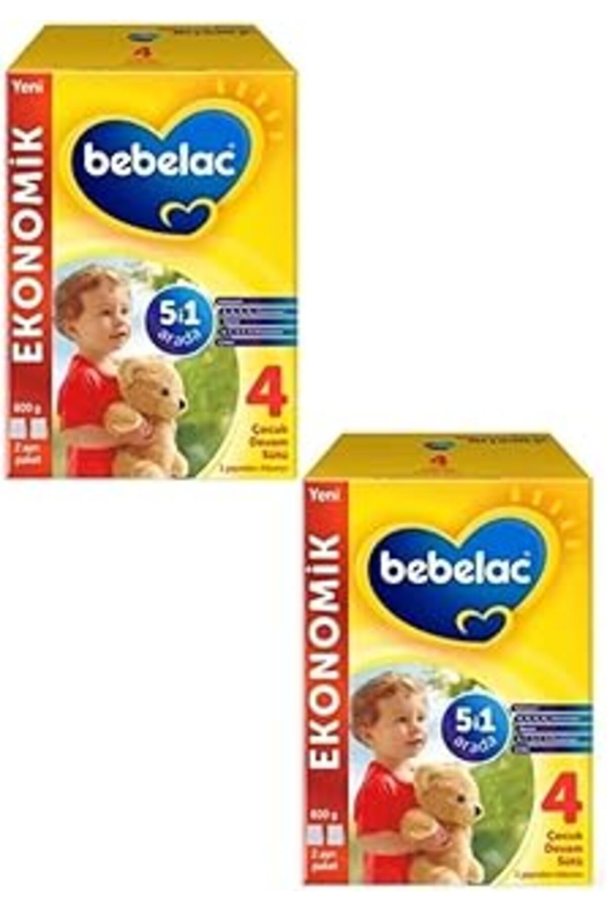 Qedii Nutricia Bebelac 4 Devam Sütü 800 Gr 1 Yaş X 2 Adet-Kofre