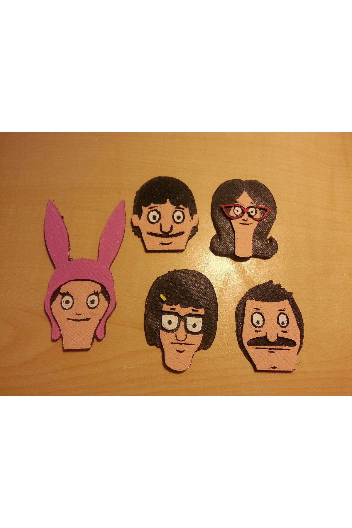 Vision Craft Bob'un Burgers Karakterleri (3 Adet)