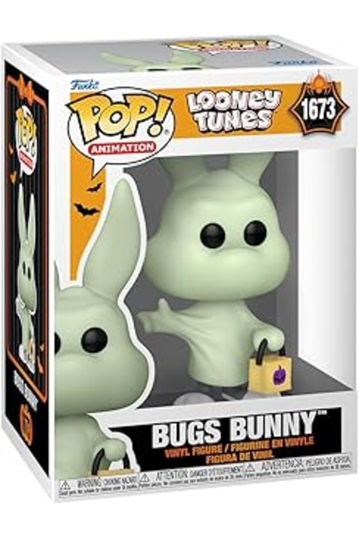 Qedii Funko Pop Animation: Looney Tunes– Bugs Bunny (Ghost) Figür