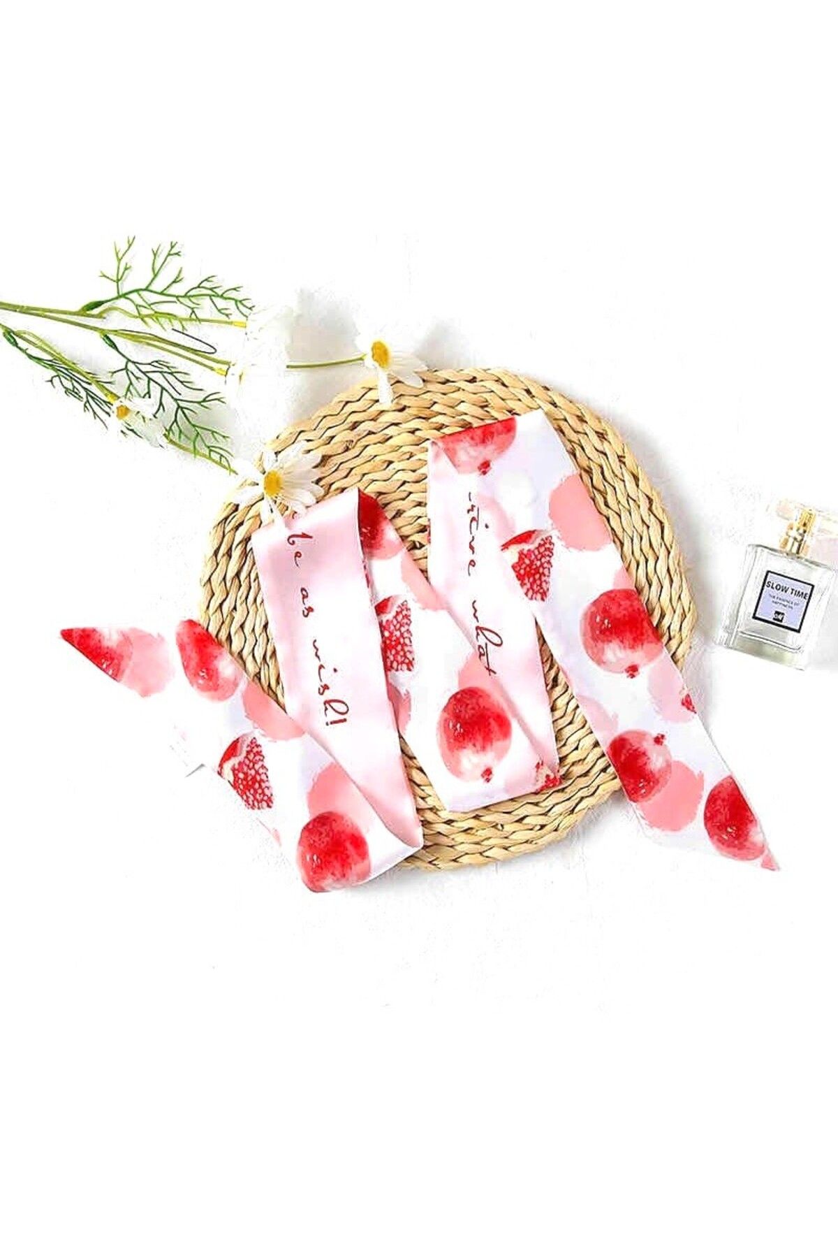 CHARMLUCKY RENKLİ DESENLİ FULAR