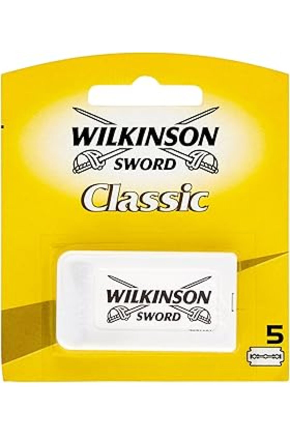 Pazarcan Wilkinson Sword Klasik 5'Li Yaprak Tıraş Bıçağı Yedeği 5 Paket 5 Paket (5 X 0.400 G)