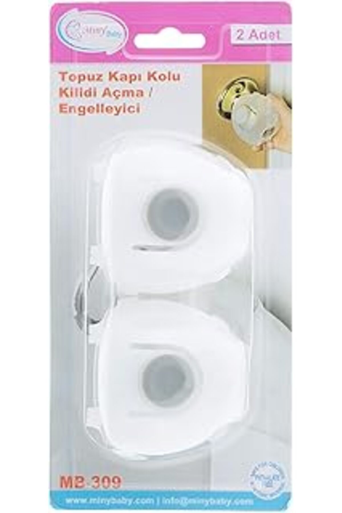 TBSProjects Miny Baby Topuz Kapı Kolu Kilidi Açma/Engelleyici