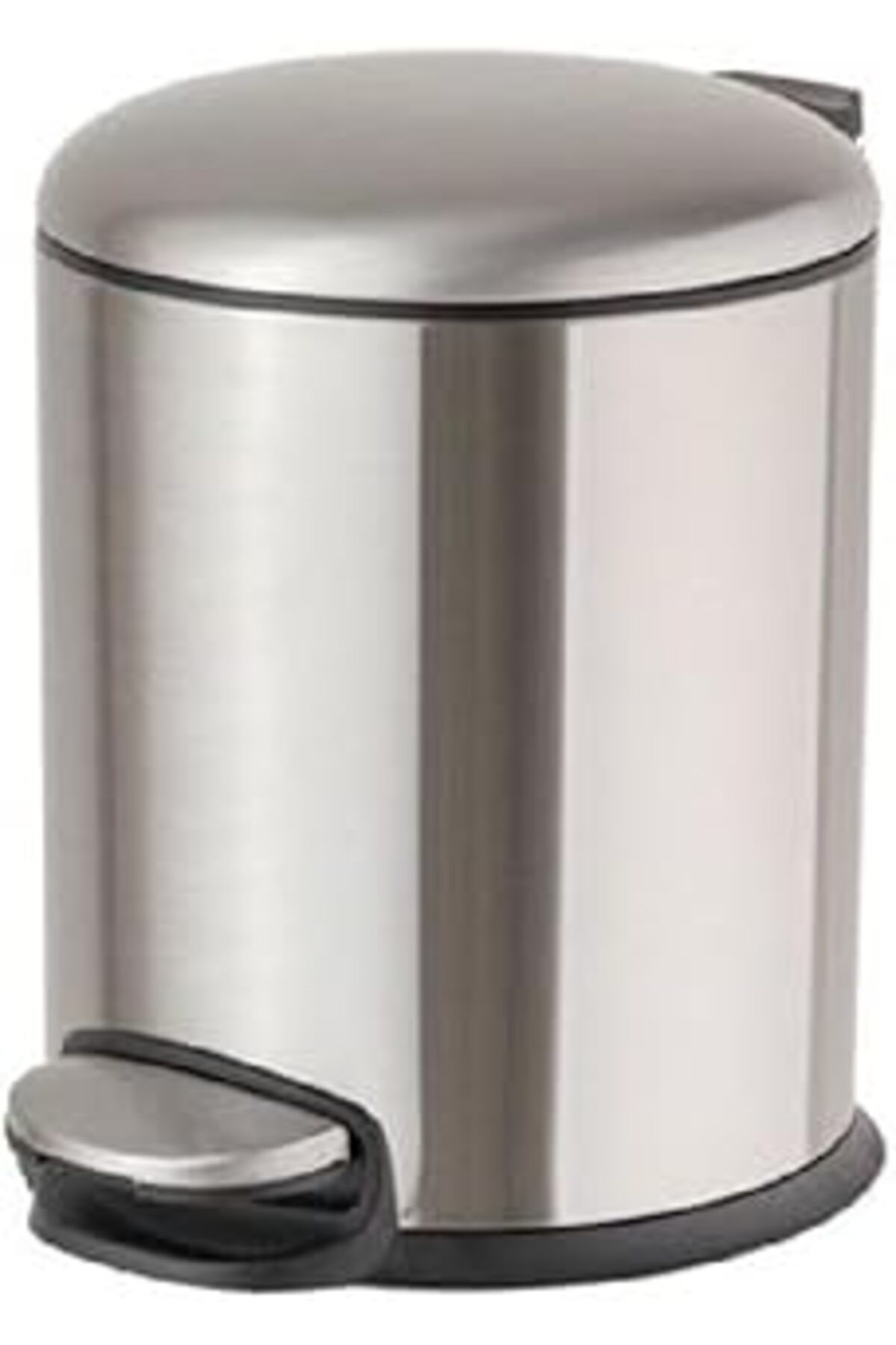 TBSProjects System Pedallı Saten Çöp Kovası 5 Lt / 310X230X205 Mm