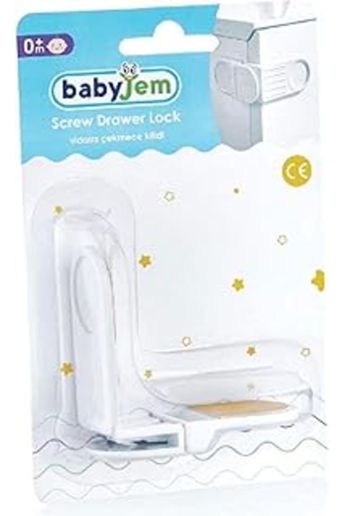 TBSProjects Babyjem Vidasız Çekmece Kilidi
