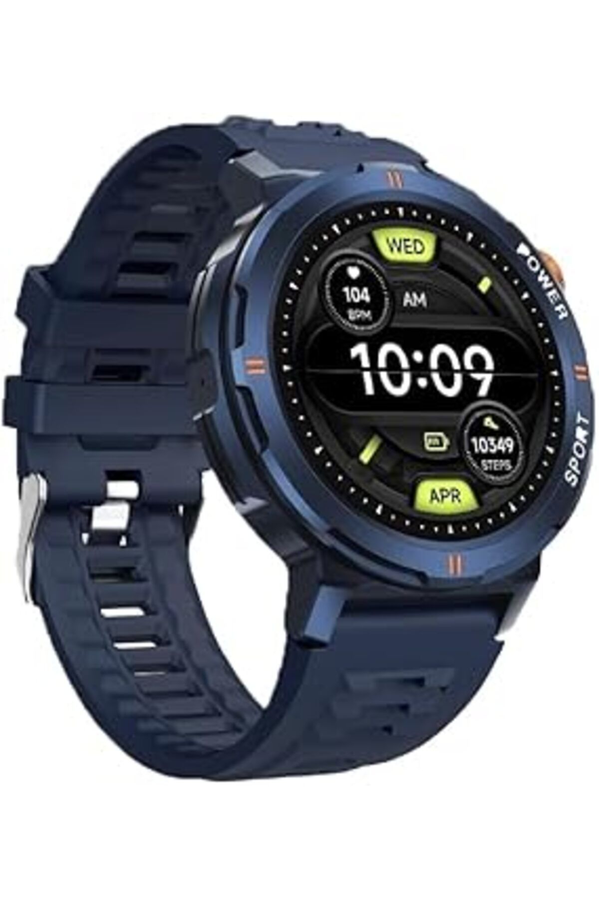 Qedii Linktech Lt Watch S93 Premium Amoled Akıllı Saat Koyu Mavi