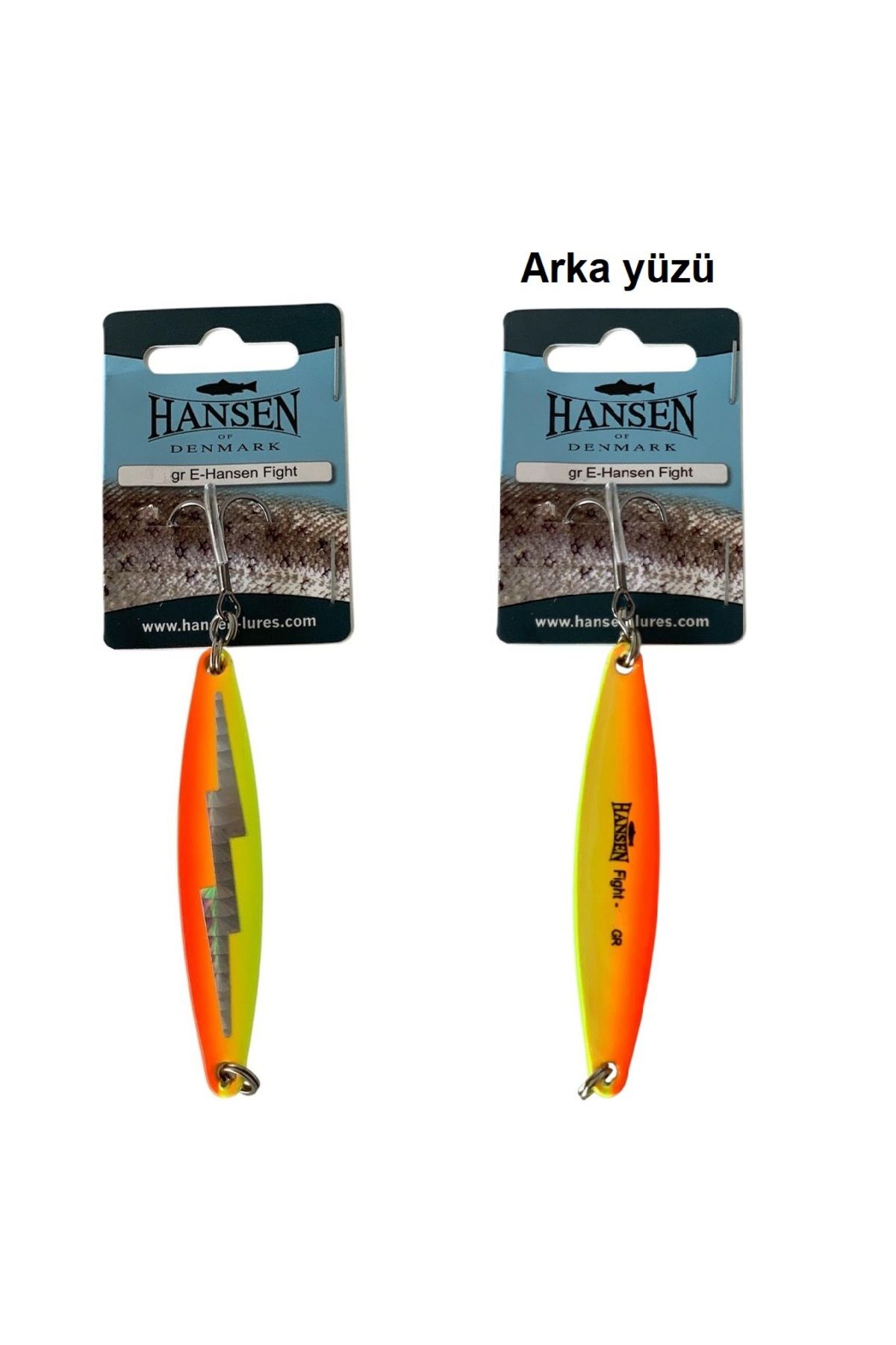 HANSEN Fight 7.6cm 24gr Orange Flash Kaşık