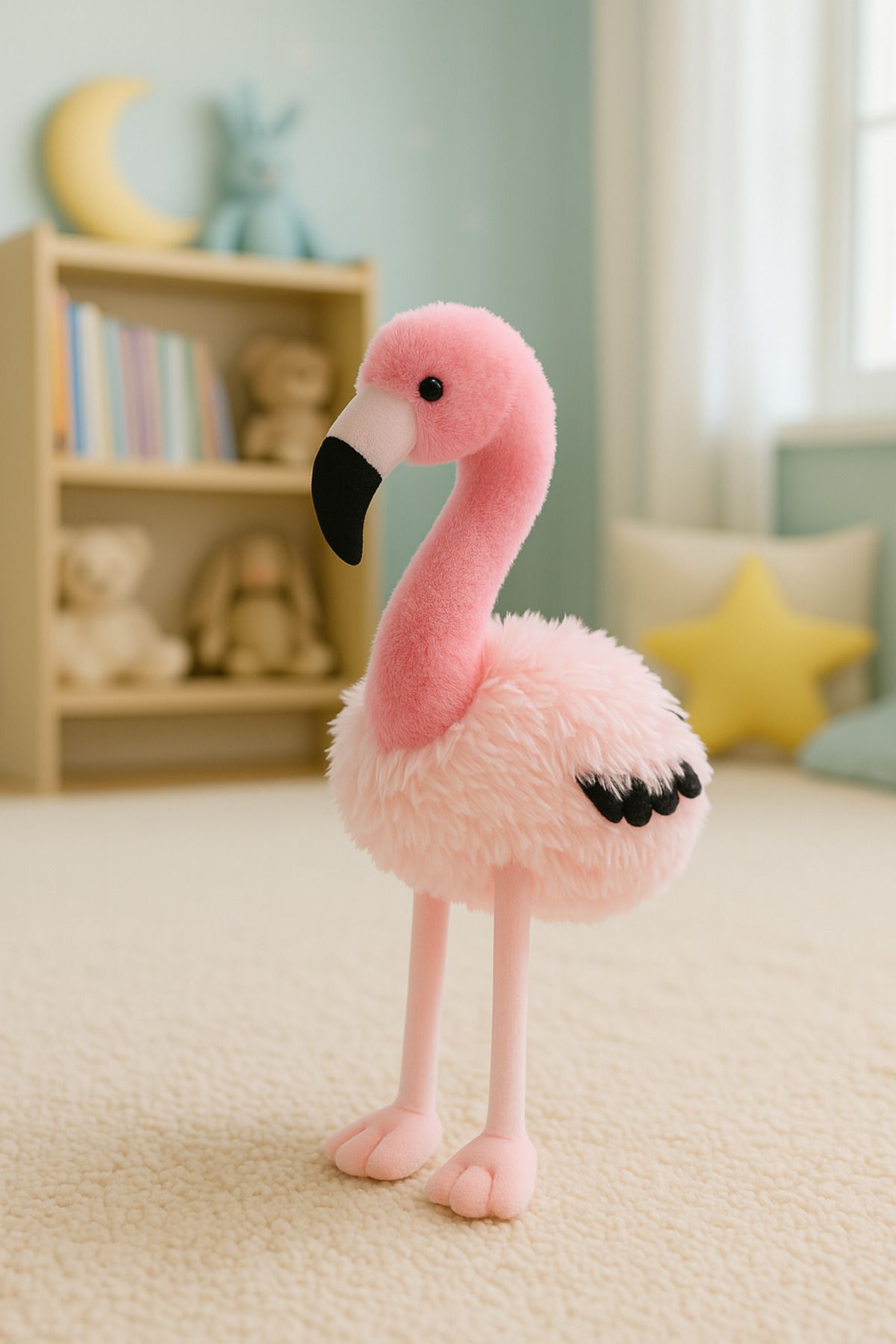 Nerth Sevimli Flamingo Peluş Pembe