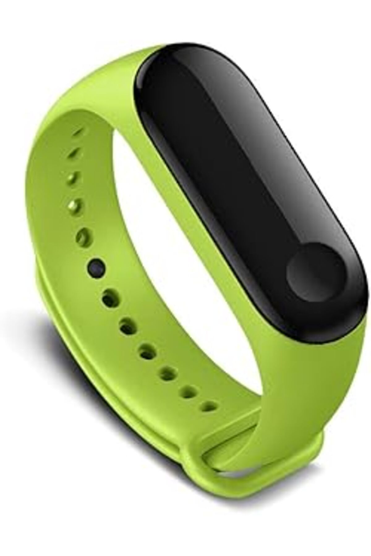 Qedii Kyver Mi Band 3 - Mi Band 4 Akıllı Bileklik Kordon Kayış (Fıstık Yeşili)