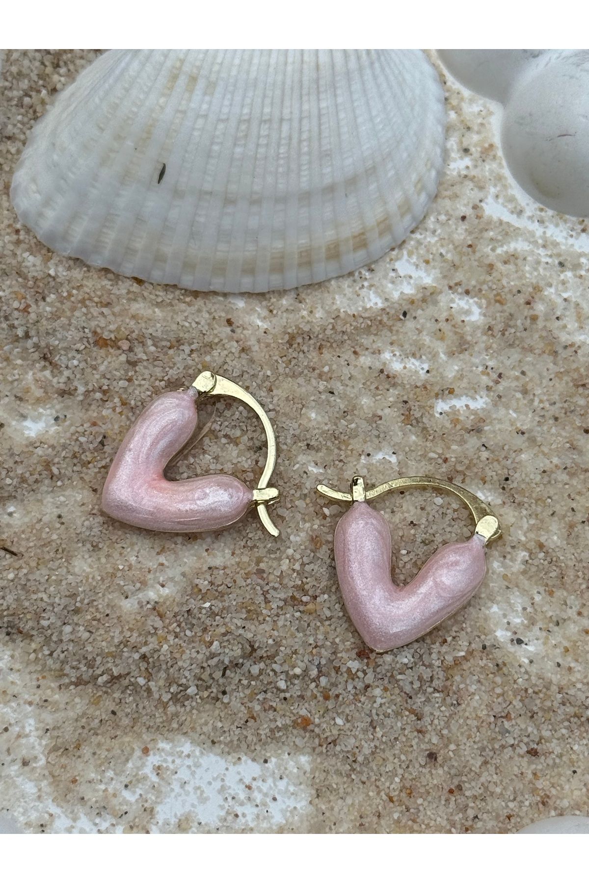Store Blush Heart Küpe