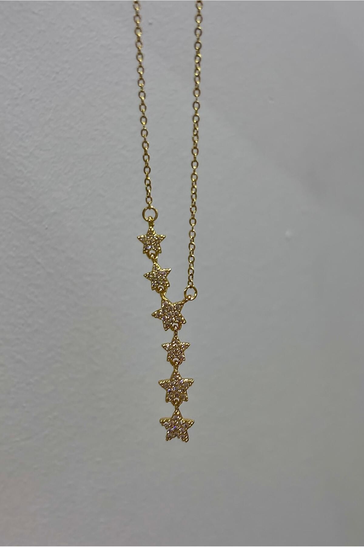 Bellamy Jewelry Yıldızlı Y Kolye