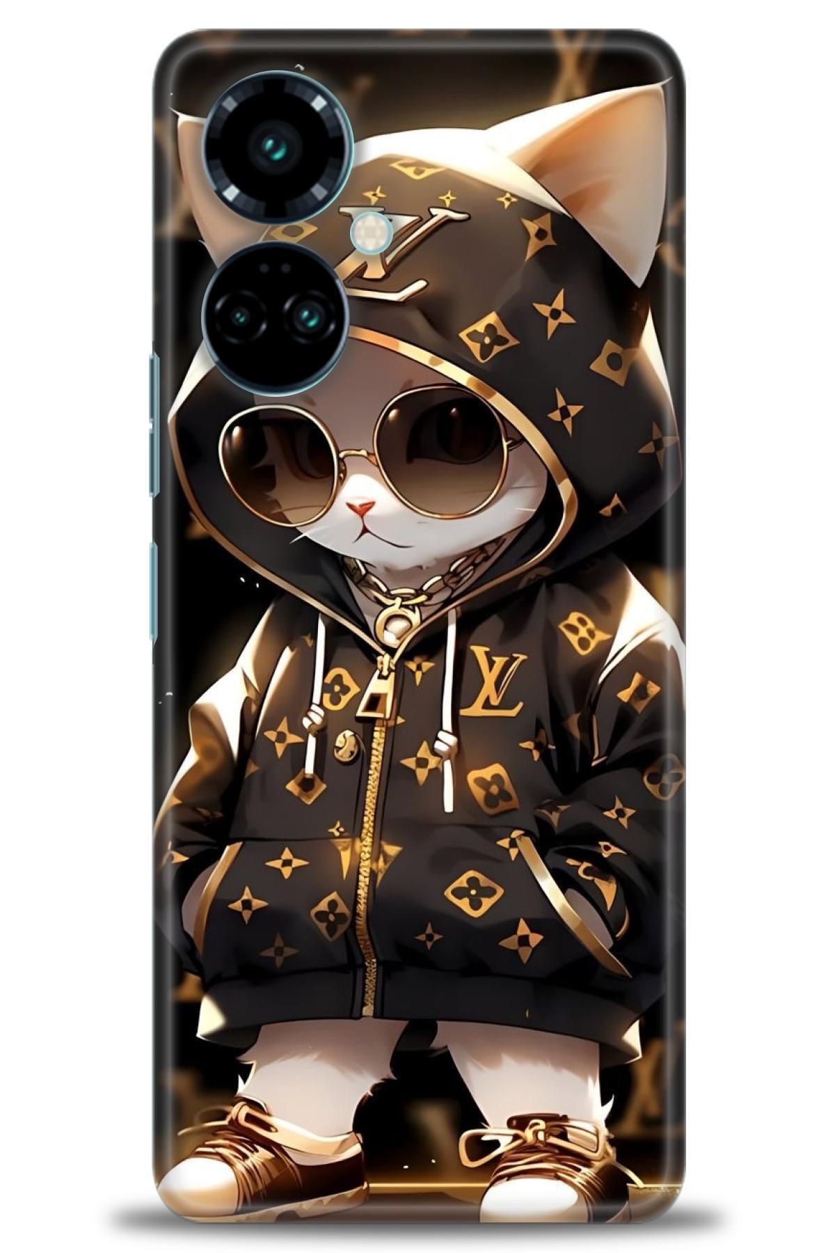 TECNO Camon 19 Pro (CL8n) İle Uyumlu HD Baskılı Kılıf - Karışık Seri - 338