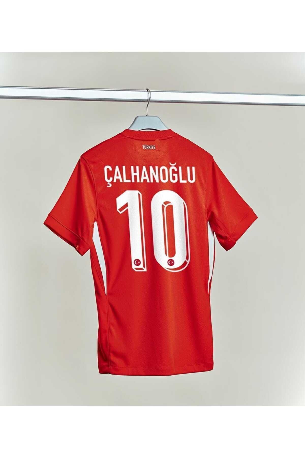 Fair City Türkiye Euro 2024 Futbol Şampiyonası Hakan Çalhanoğlu Iç Saha Forması (RED)