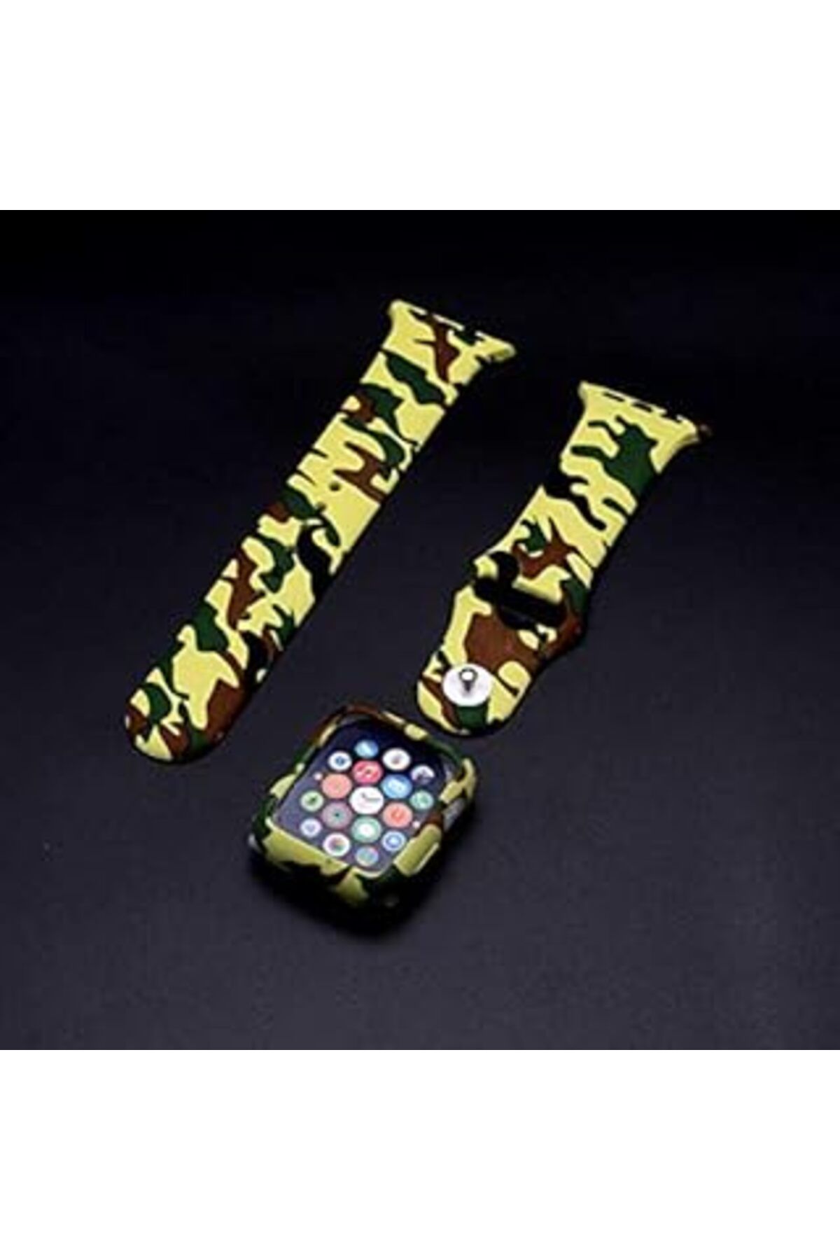 Pazarcan Zore 13845 Apple Watch 38Mm Zore 3 In 1 Army Kordon