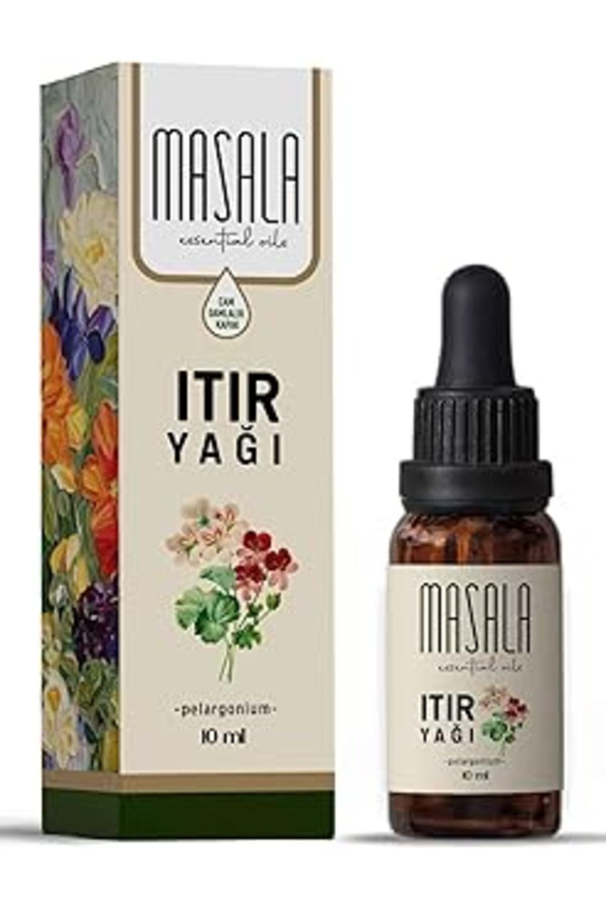 ASİTAN Masala Saf Itır (Sardunya) Yağı 10 Ml. - (Geranium Essential Oil)