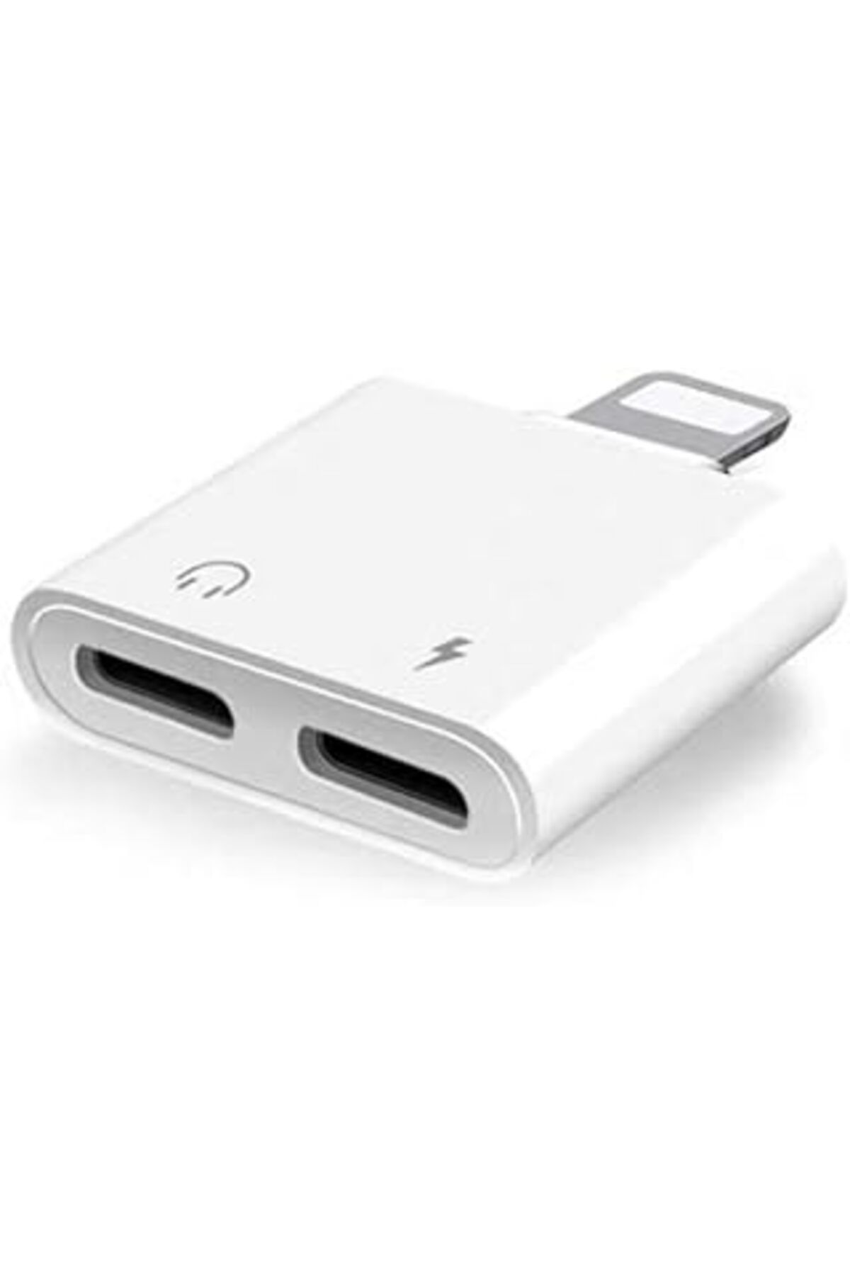 Pazarcan Heartz Iphone Lightning 2In1 Şarj Kulaklık Dönüştürücü Jack Adaptör Skart Şarj Çoğaltıcı Splitter I