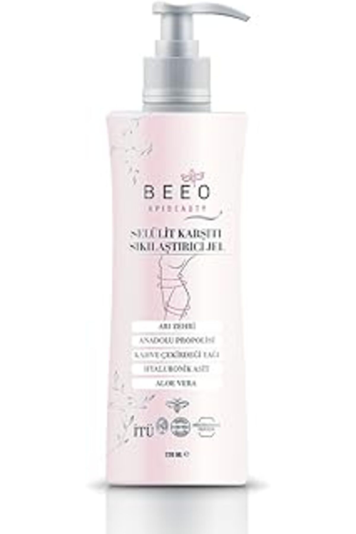 ASİTAN Bee'o Arı Zehirli Selülit Karşıtı Sıkılaştırıcı Ve Jel Krem, 220 ml