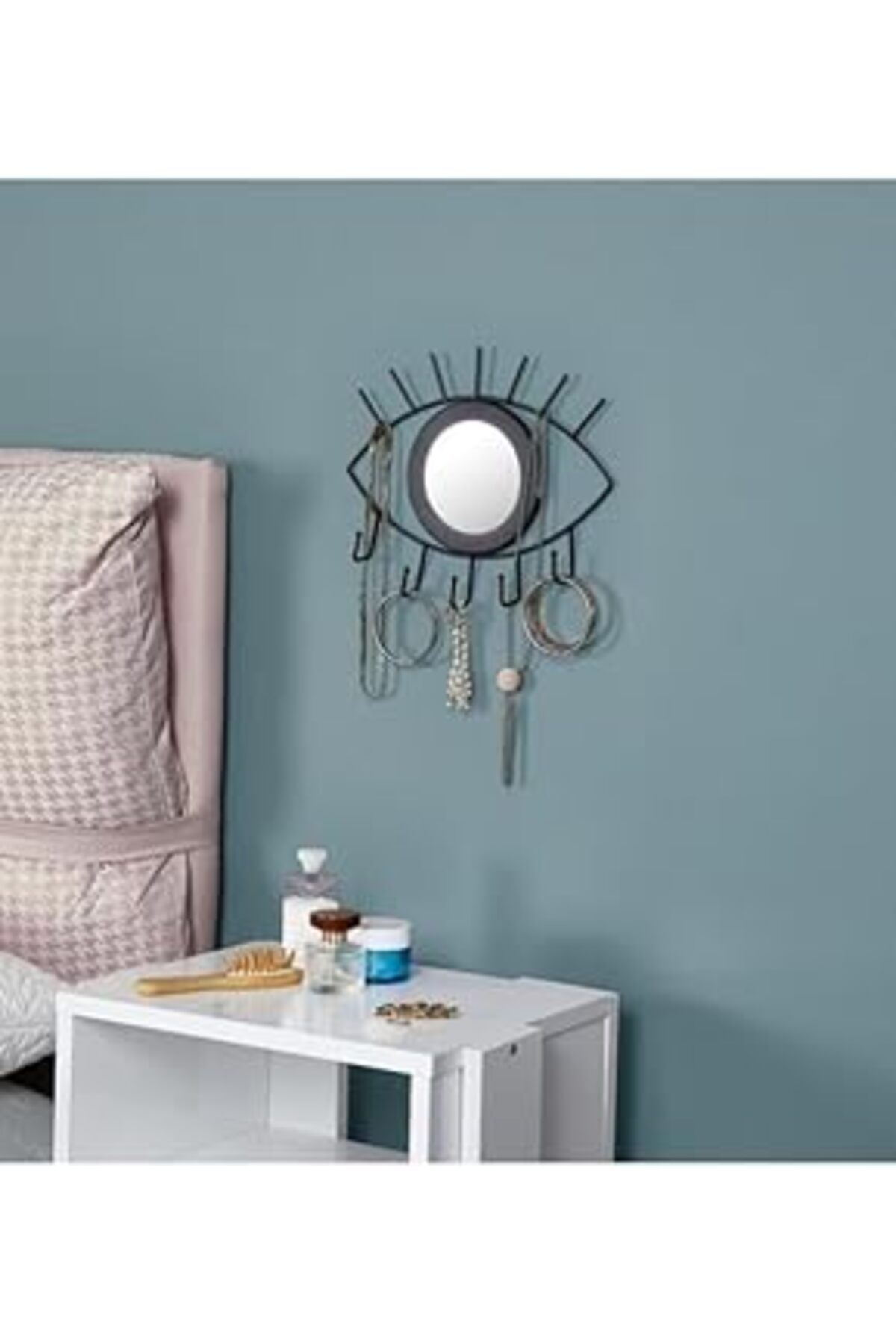 TBSProjects Mithra Life Siyah Metal Ayna Anahtar Takı Düzenleyici Mit1002