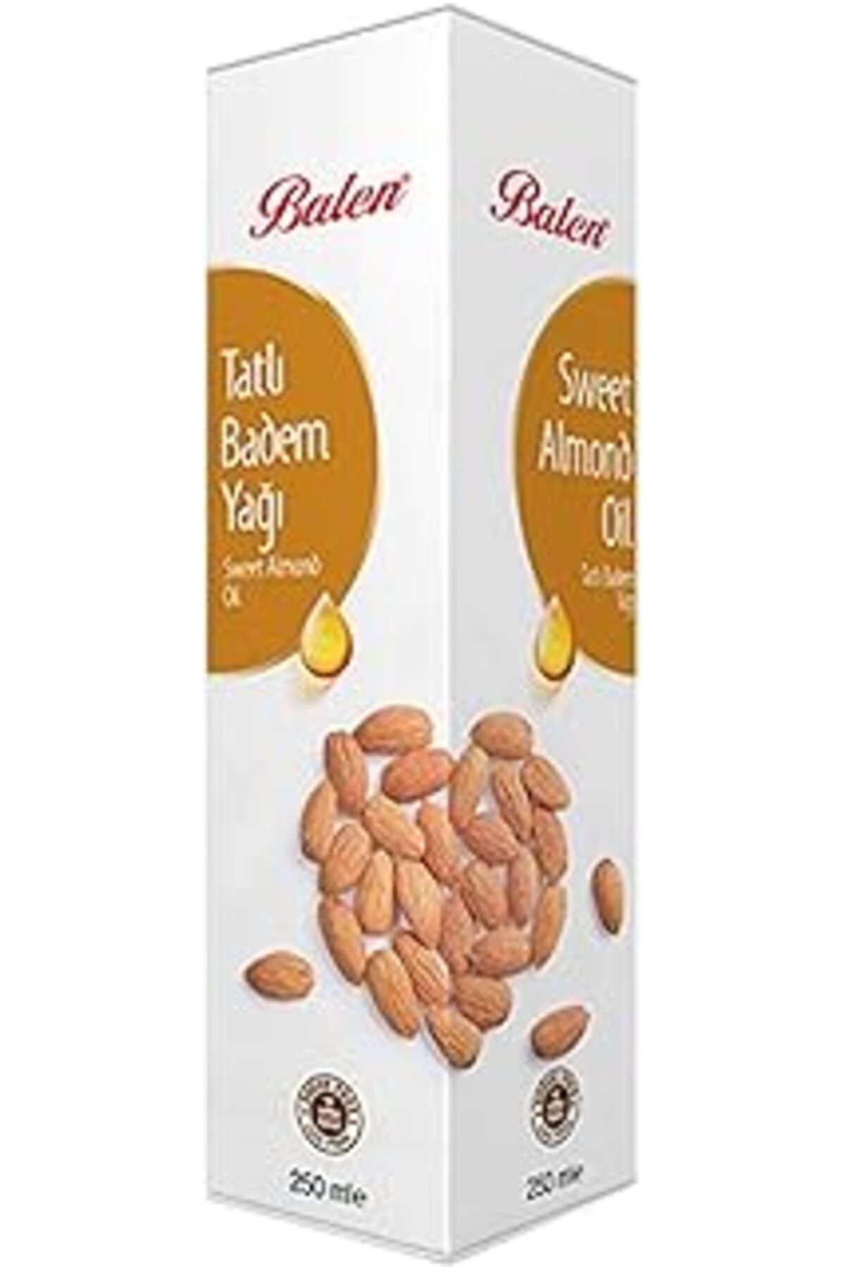 ASİTAN Balen Tatli Badem Yaği (Soğuk Pres) 250 Ml 1 Paket(1 X 1000 G)
