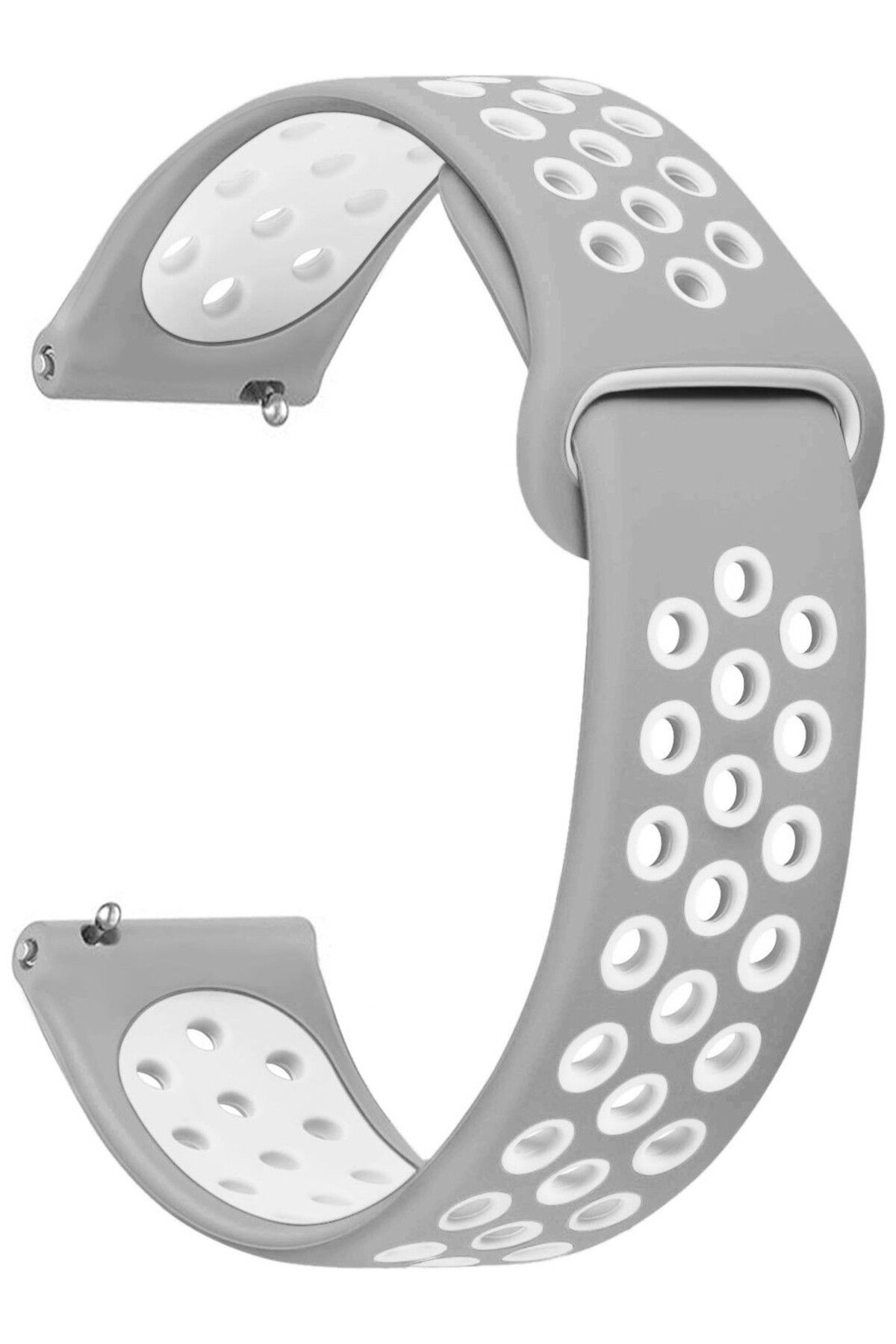 Dmay Haylou LS02 / Rs4 / Rs4 Plus Uyumlu Delikli Spor Kordon 20MM