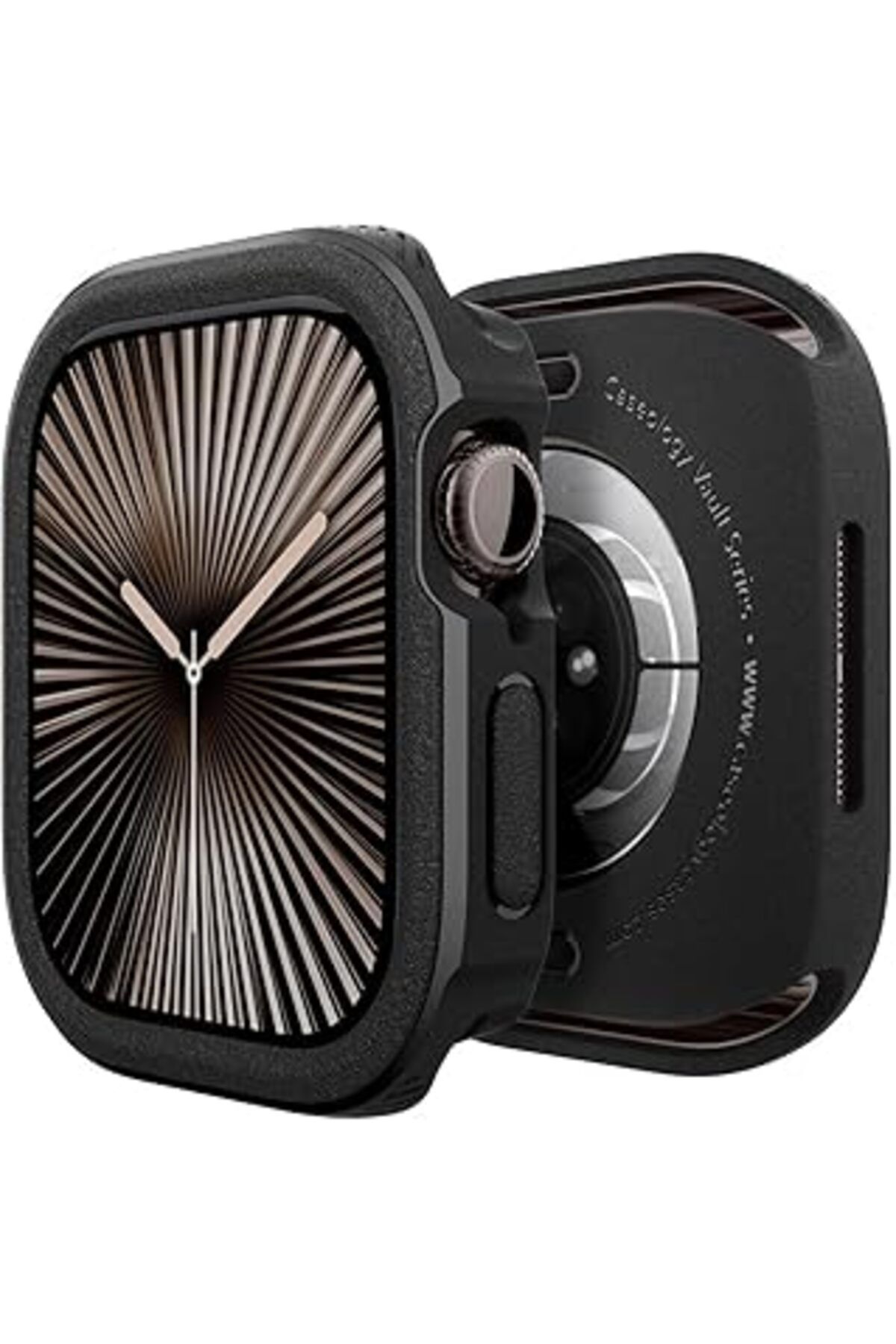 Pazarcan Caseology Watch 42Mm Seri 10 Kılıf Vault Matte Black - Acs08595
