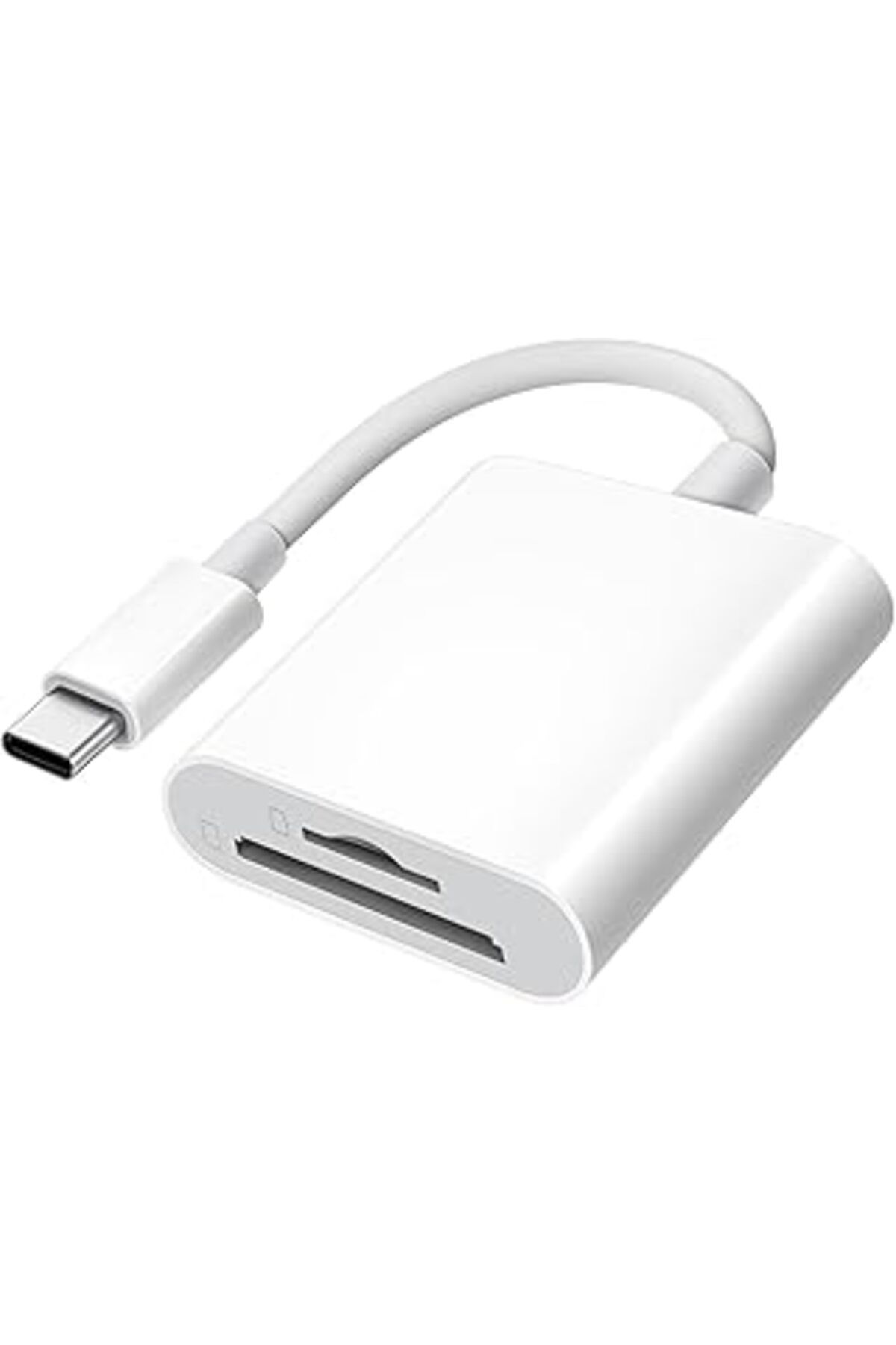 ASİTAN Apera Mt38 Android Ve Iphone 15 Ile Uyumlu Type-C Çevirici Adaptör Micro Sd Ve Sd Kart Okuyucu